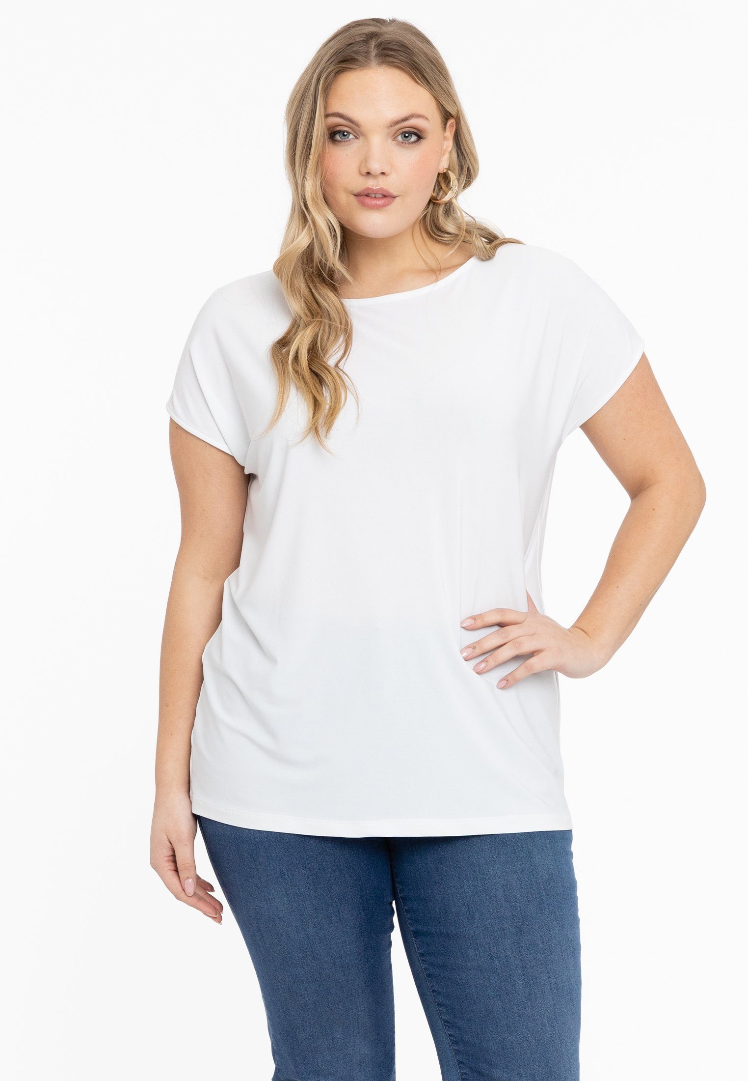 YOEK Langarmshirt Damen T-shirt Große Größen günstig online kaufen