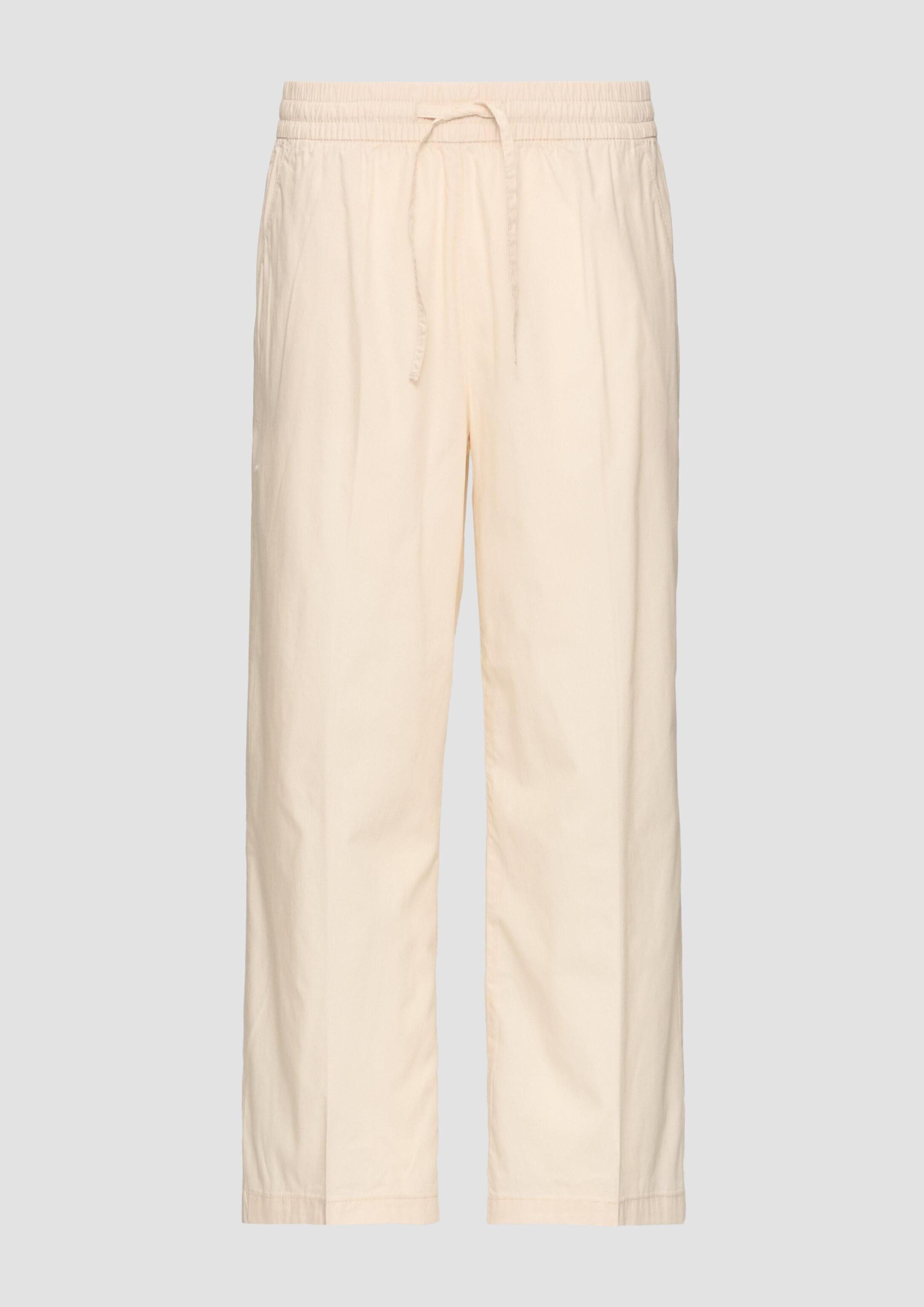 s.Oliver Culotte Hose Culotte aus Baumwolle mit Elastikbund und Tunnelzug