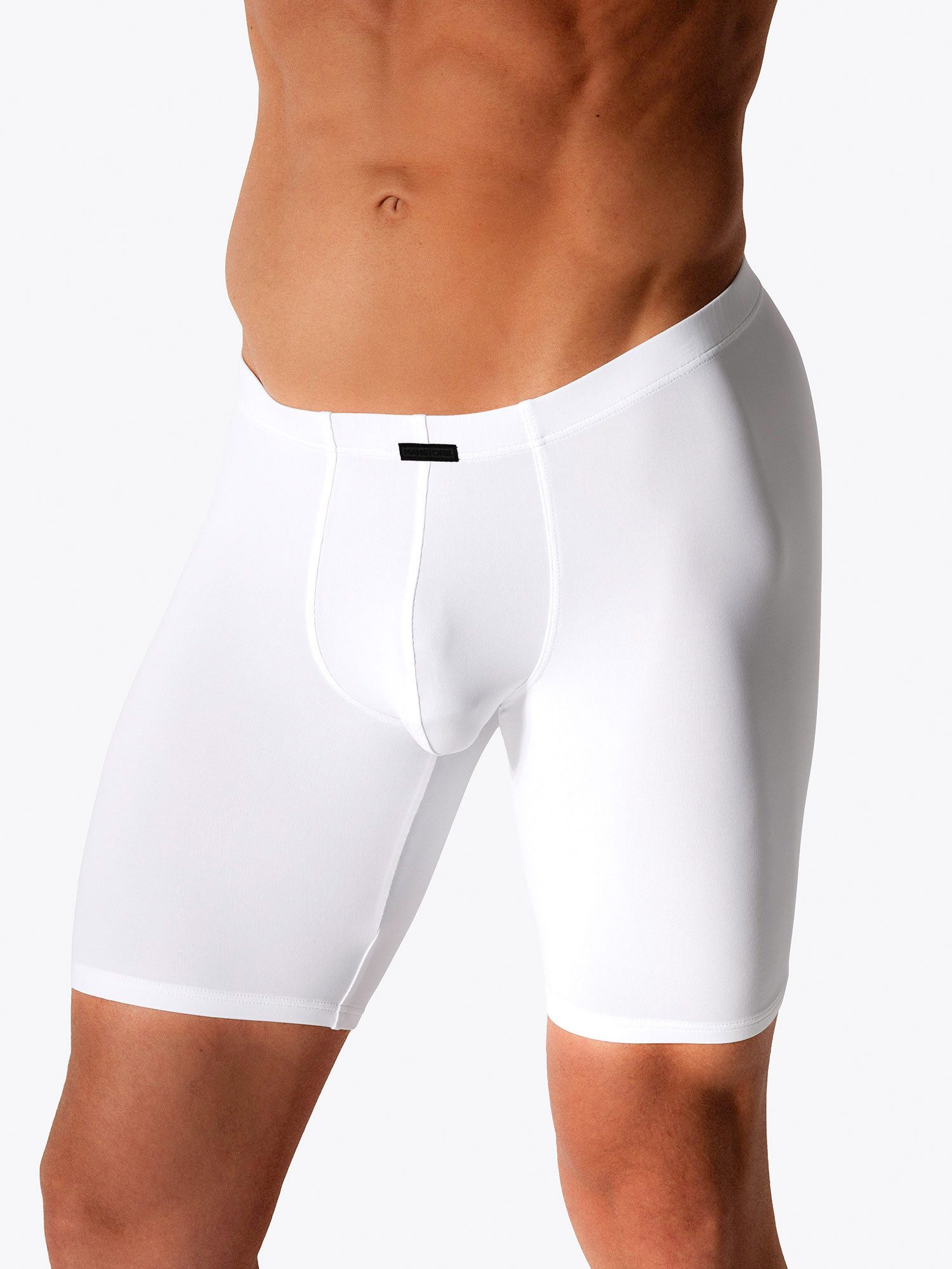 MANSTORE Langer Boxer M2569 Biker Pants Long Boxer Shorts, Langer Boxer Brief, Retro Boxer lang