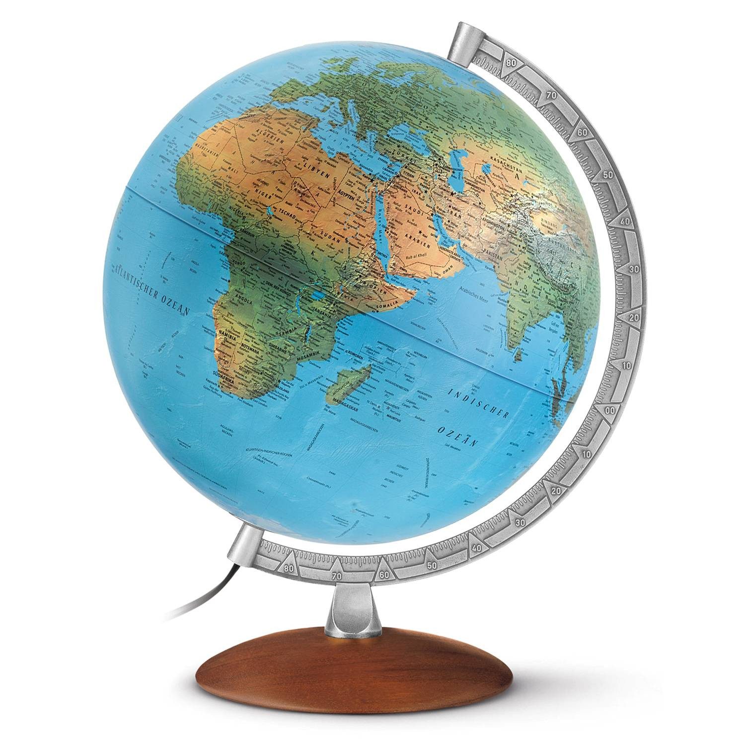 Räthgloben Globus Doppelbild Leuchtglobus wahlweise mit Relief