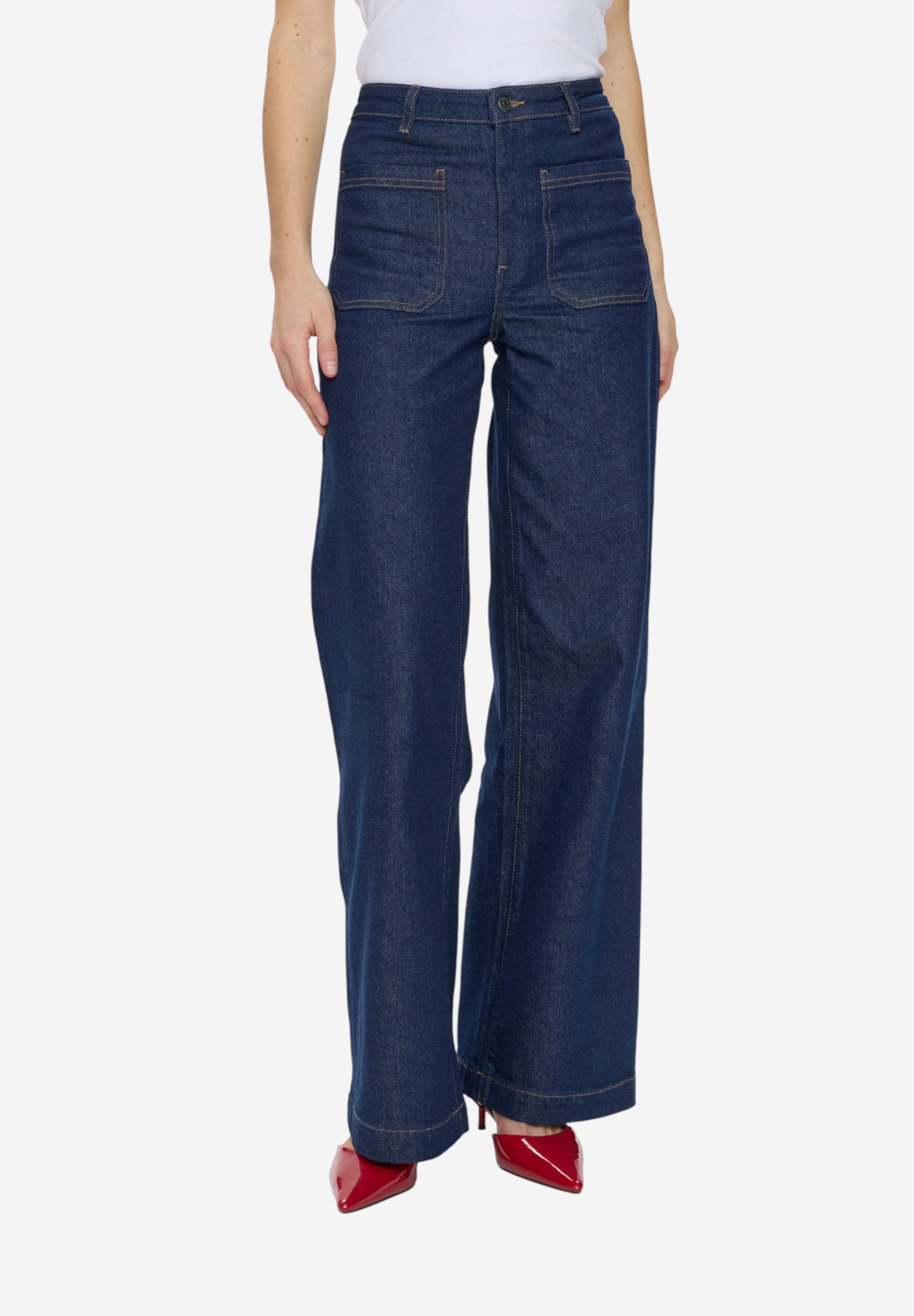 nümph Loose-fit-Jeans NUMILTON HR WIDE JEANS