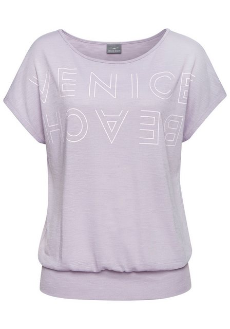 Venice Beach Rundhalsshirt mit Logoprint, T-Shirt, sommerlich-sportlicher L günstig online kaufen