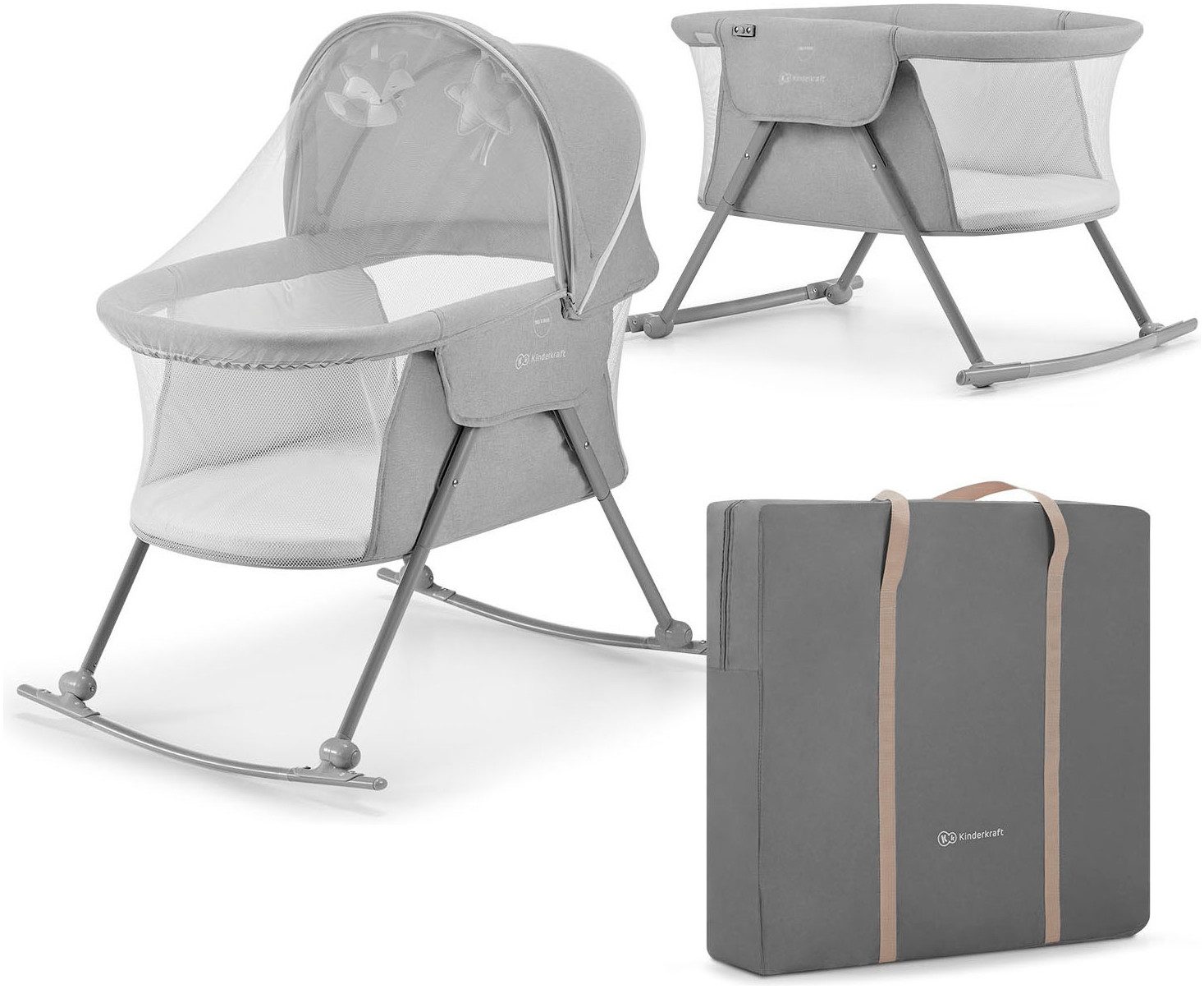Kinderkraft Baby-Reisebett LOVI günstig online kaufen