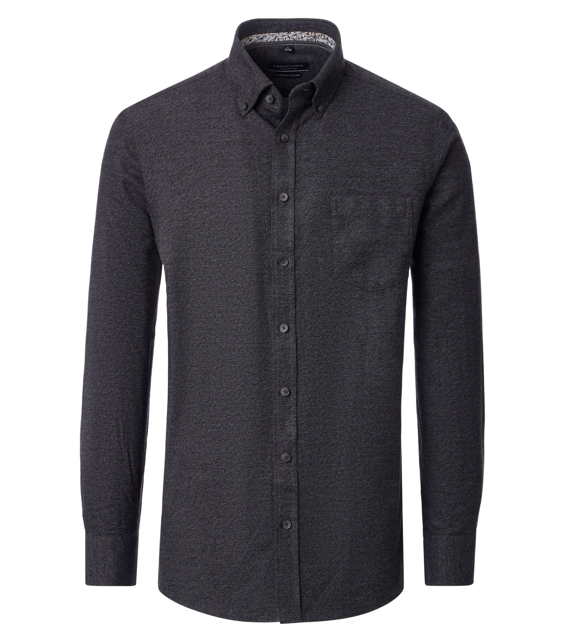 CASAMODA Langarmhemd CASAMODA Freizeithemd uni günstig online kaufen