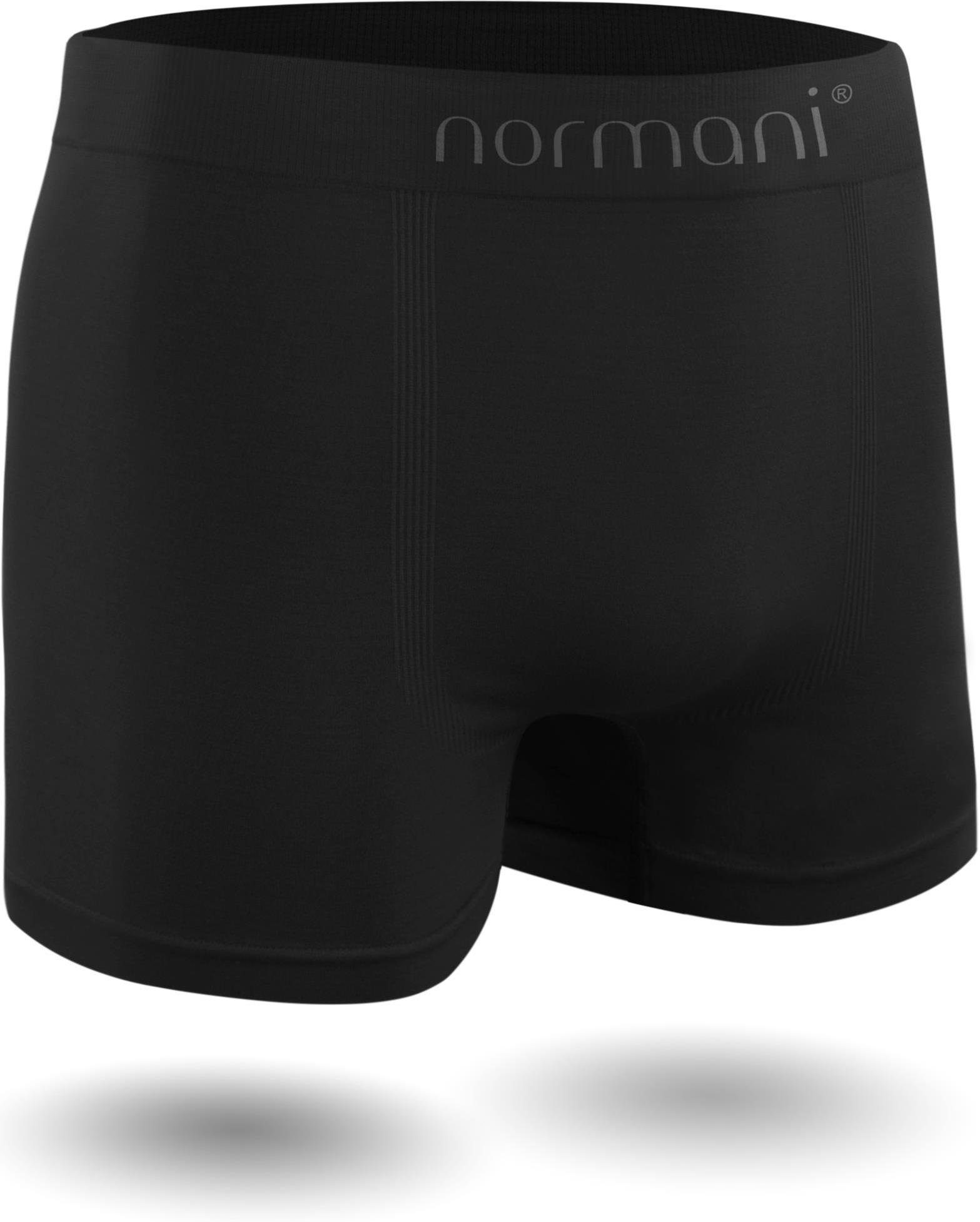 normani Retro Boxer Herren Unterhosen Schwarz Material trocknendem aus schnell Sport