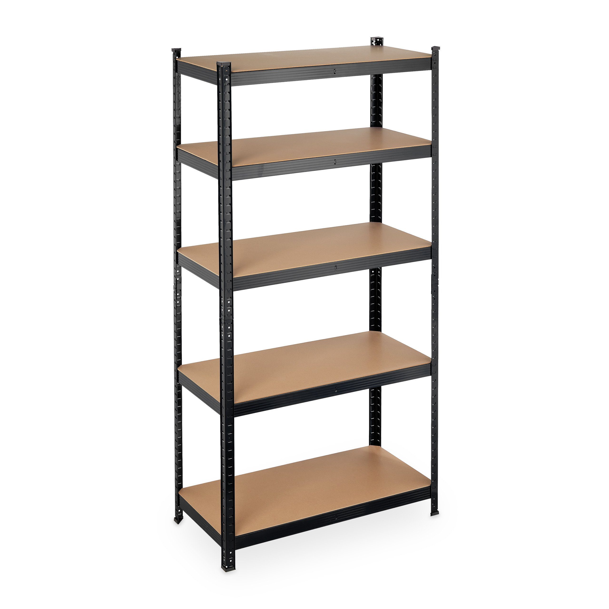 relaxdays Schwerlastregal 180x90x45 schwarz günstig online kaufen