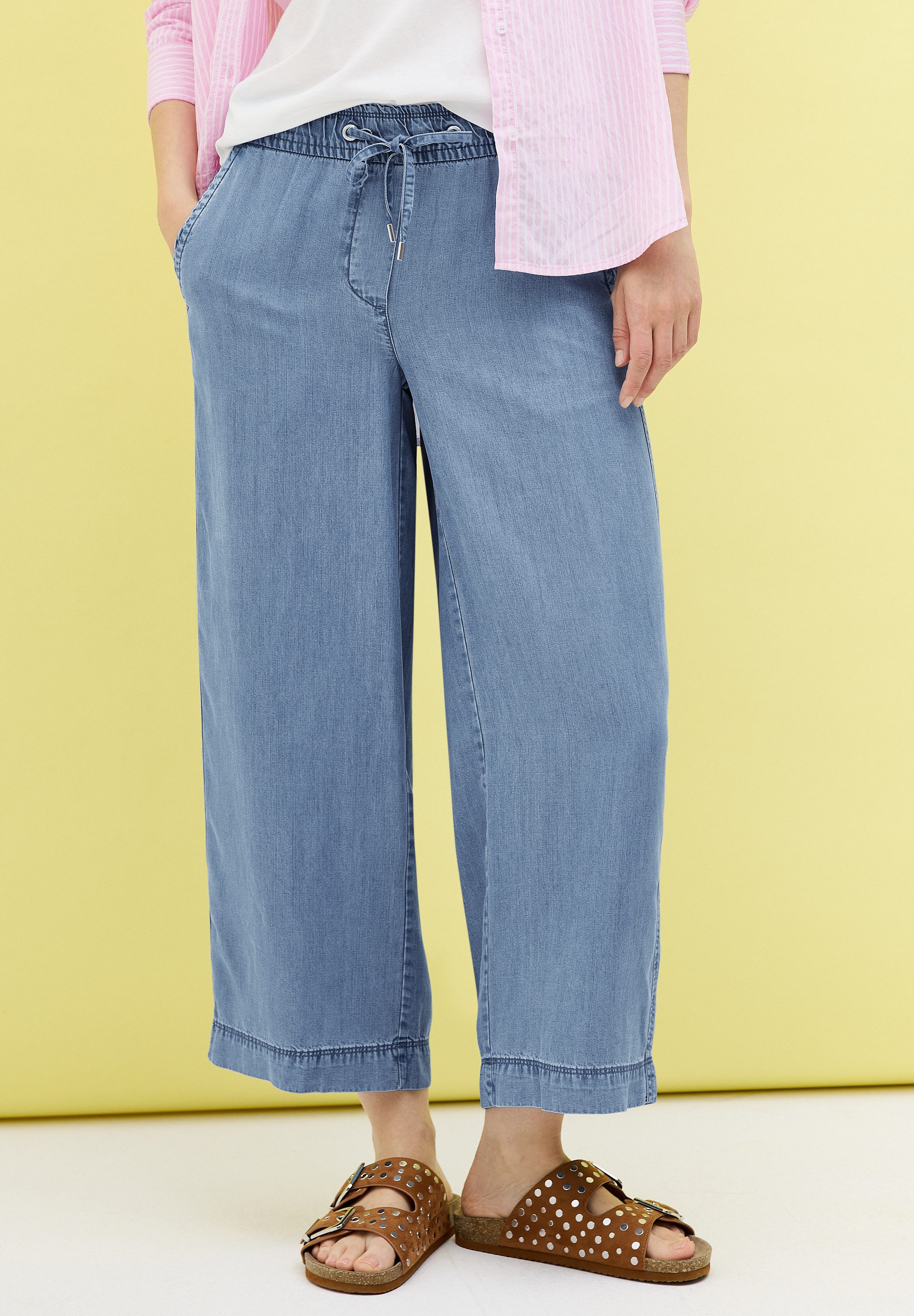 CECIL Stoffhose Style Neele mit elatischem günstig online kaufen