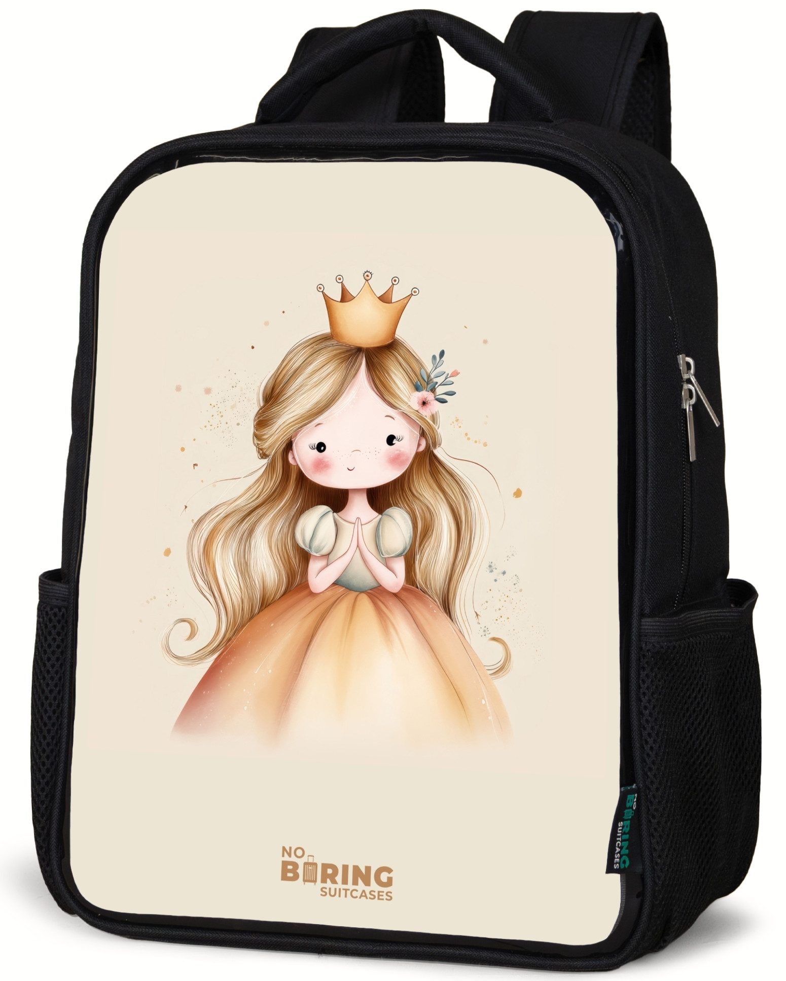 Rucksack Prinzessin in Goldtönen