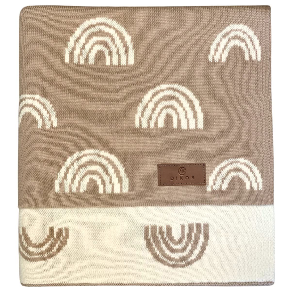 Babydecke DIKOS® Babydecke Baumwolle – Regenbögen günstig online kaufen