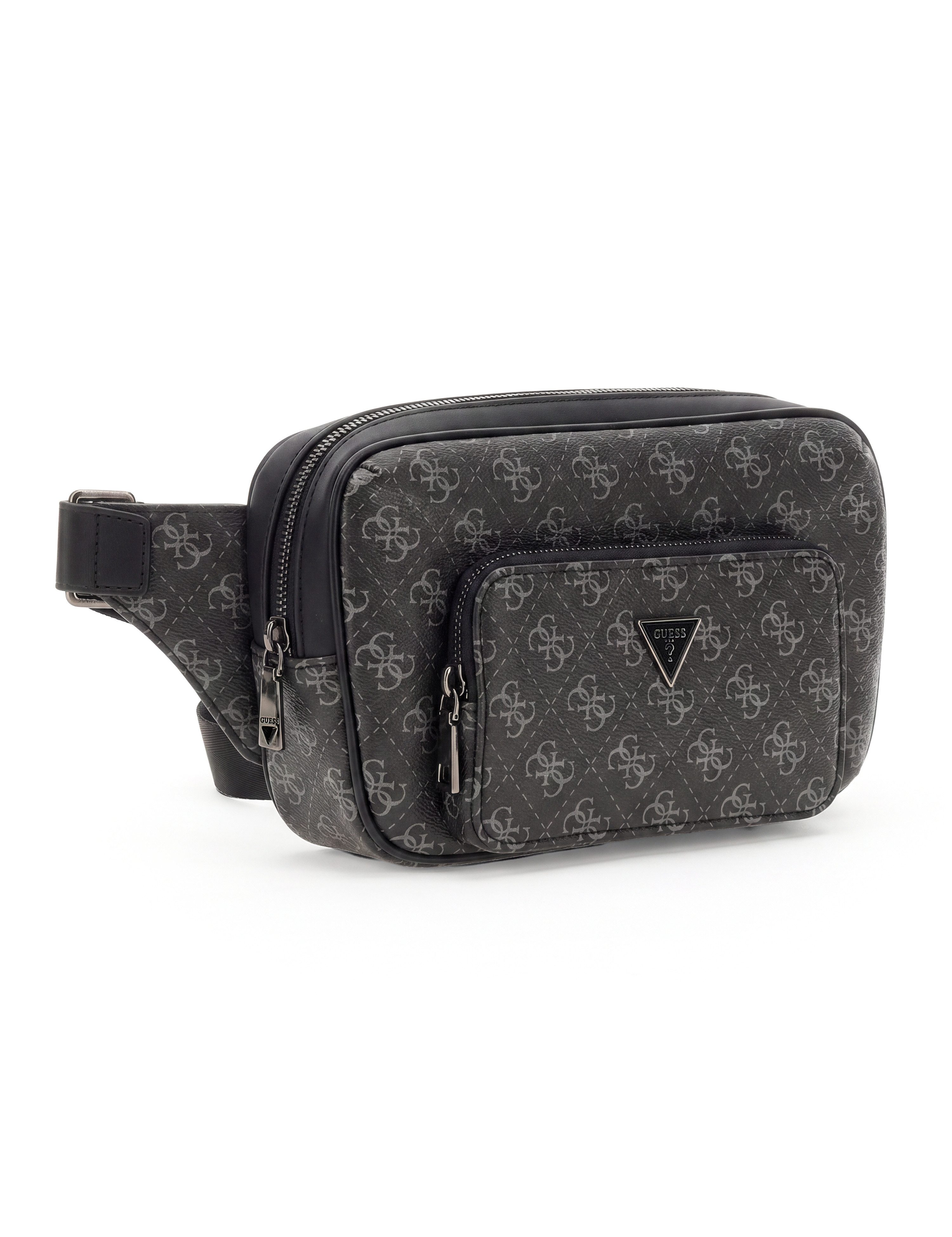 Guess Mini Bag MILANO BUMBAG M, Cross Body Bag, Bauchtasche, Gürteltasche mit Frontfach