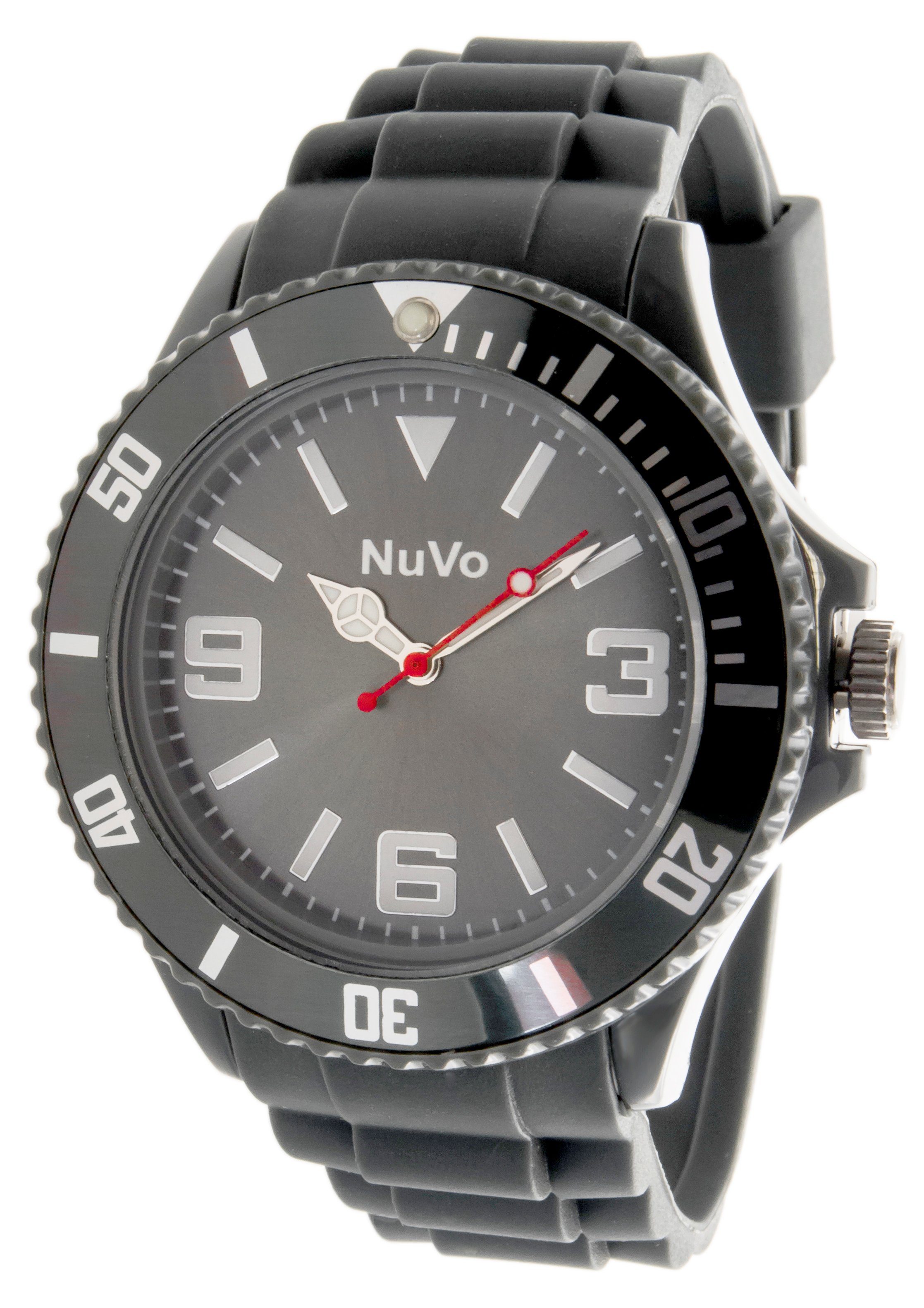 Nuvo Quarzuhr Unisex Armbanduhr Stil im sportlichen