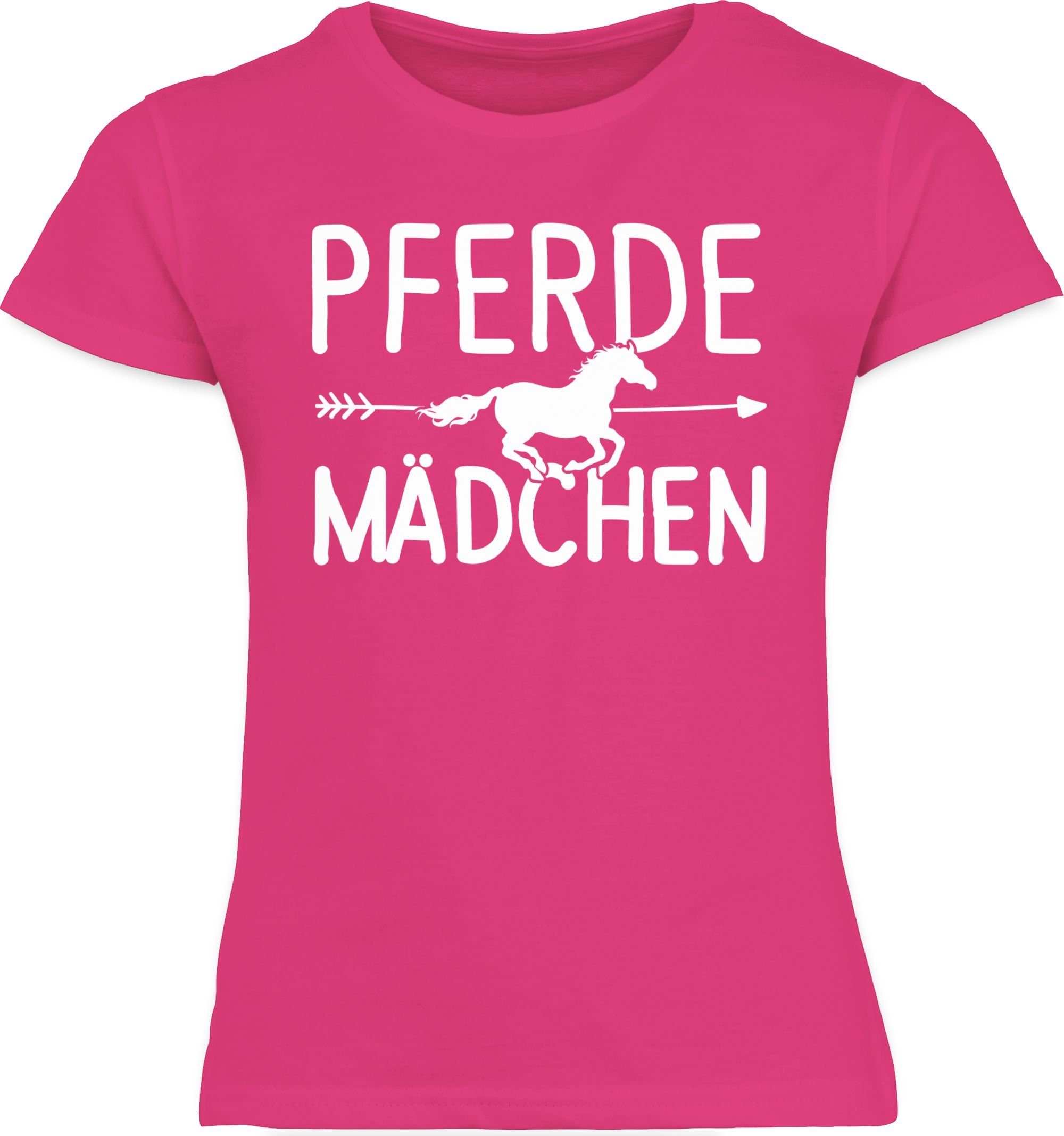 T-Shirt Pferde Mädchen - Pferdemädchen
