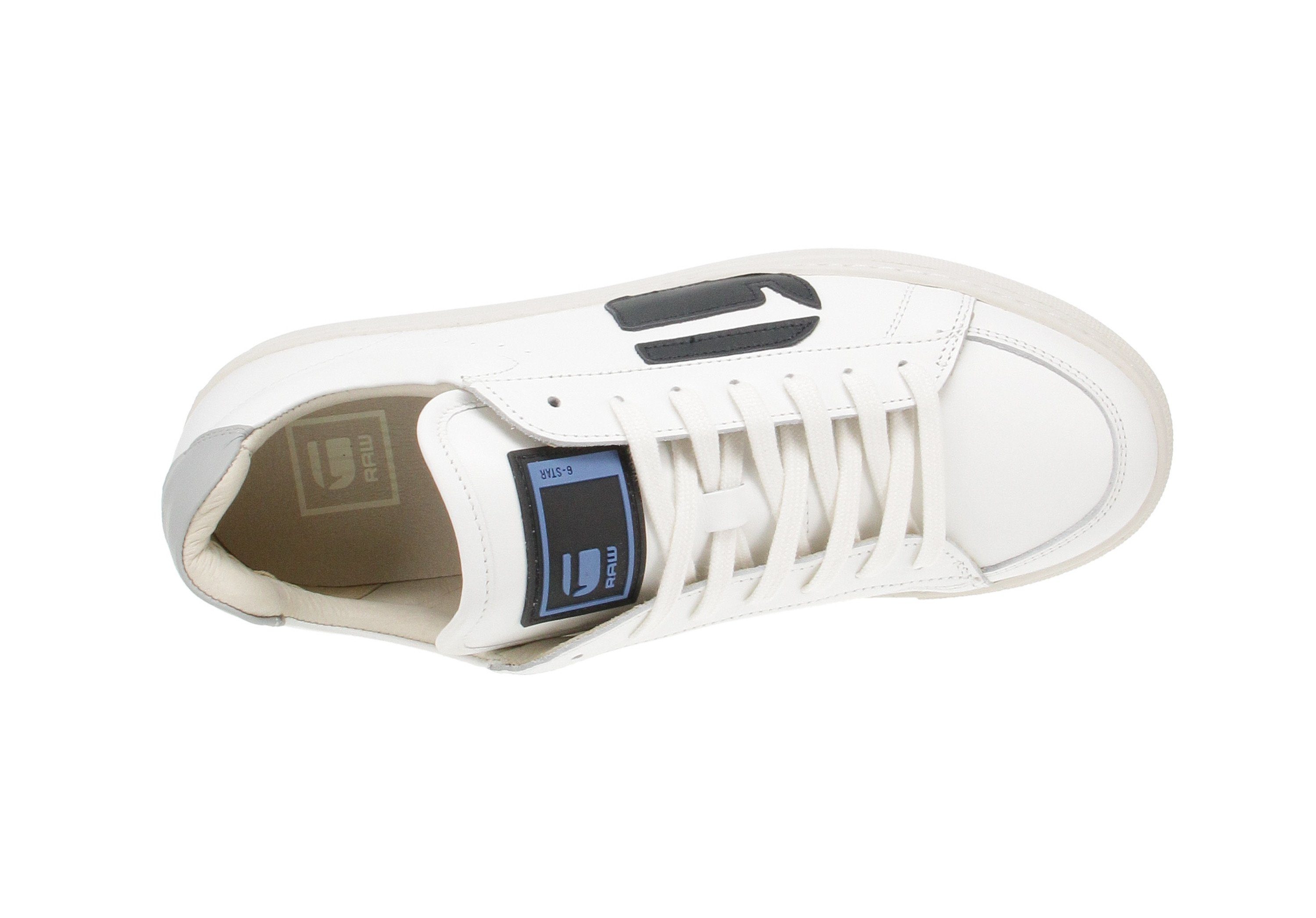 G-STAR G-Star 2212 006507 Loam II - Herren Schuhe Sneaker - White-Navy Sneaker