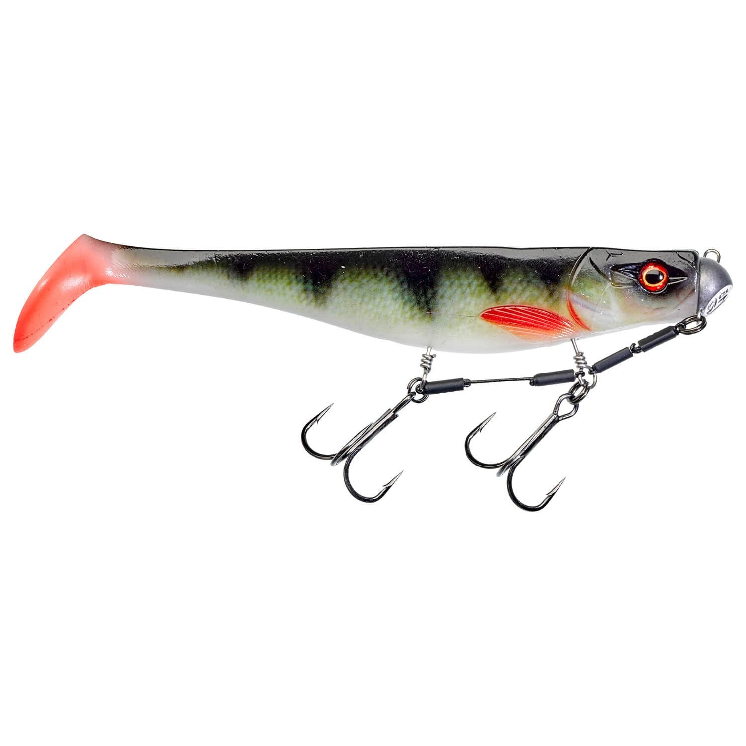 Kunstköder Illex Dexter Shad Gummifisch Tip Up Montiert Hecht Zander