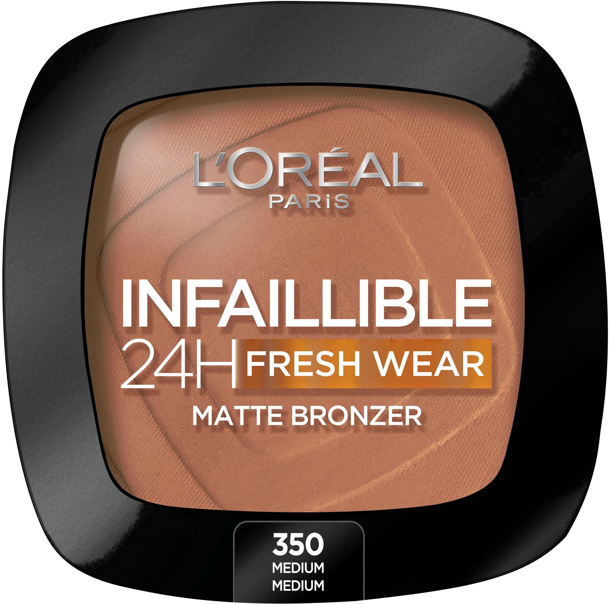 L'ORÉAL PARIS Bronzer-Puder Infaillible 24h Fresh Wear Bronzer 350 Medium | Teint-Contouring-Puder