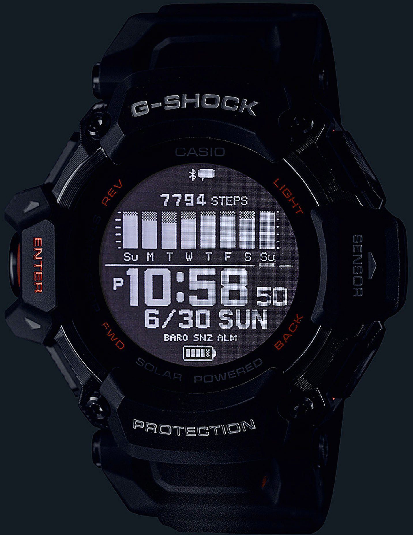 CASIO G-SHOCK GBD-H2000-1AER Solar Smartwatch