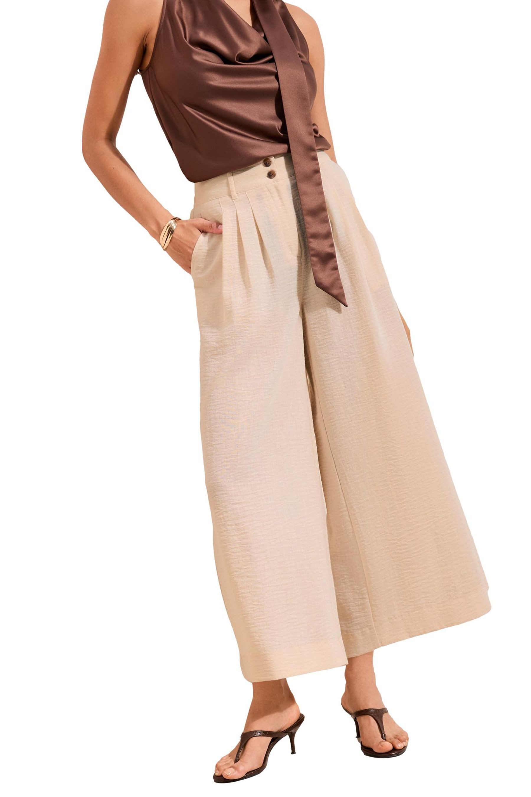 Friends Like These Culotte Friends Like These Hosenrock in Leinenoptik (1-tlg)