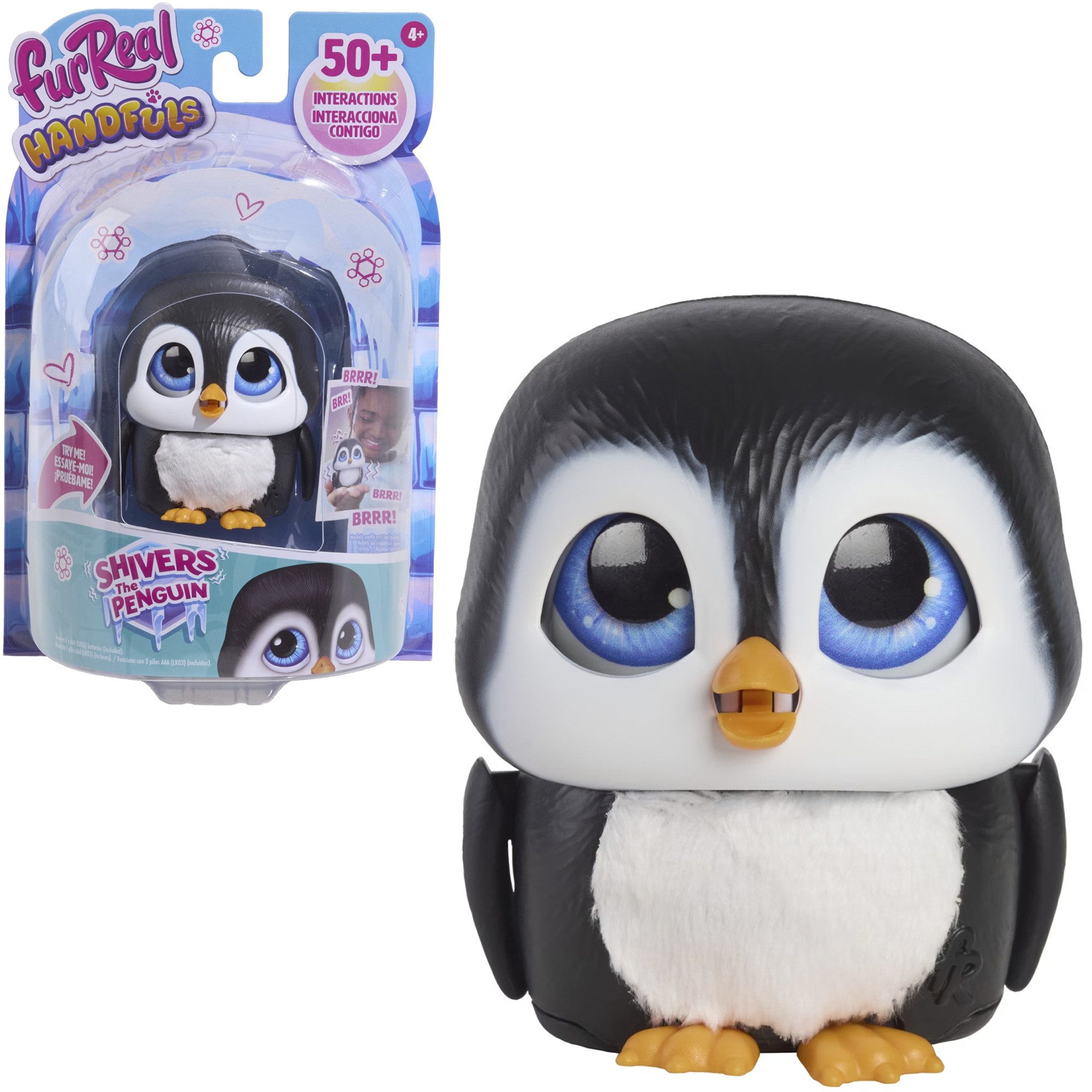 Just Play Kuscheltier Just Play furReal Handfuls - Pinguin, Spielfigur