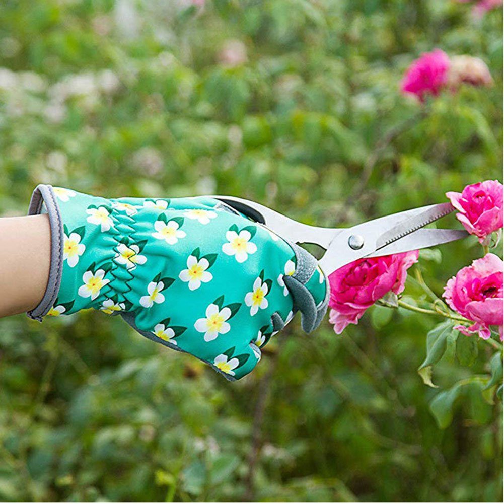 Atäsi Gartenhandschuhe Gartenhandschuhe für Damen Sicherheits-Arbeitshandschuhe Atmungsaktiv