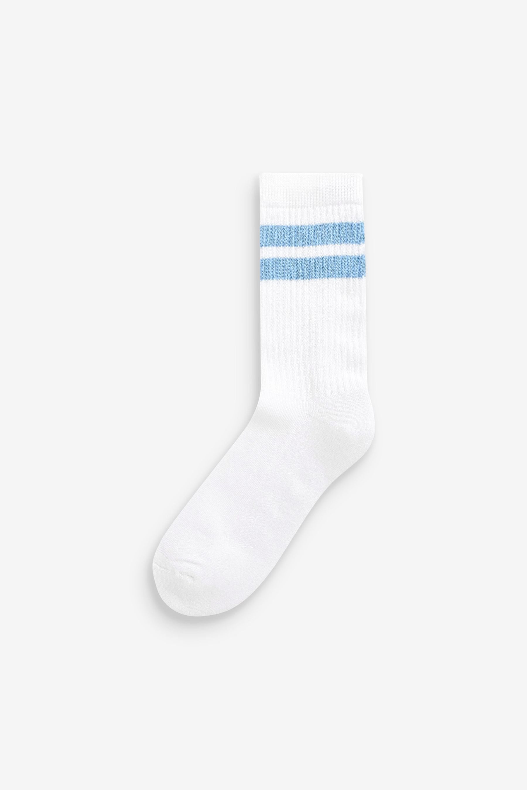 Next Kurzsocken Gerippte Socken mit hohem Baumwollanteil, 5er-Pack (5-Paar) – Bild 2 von 5