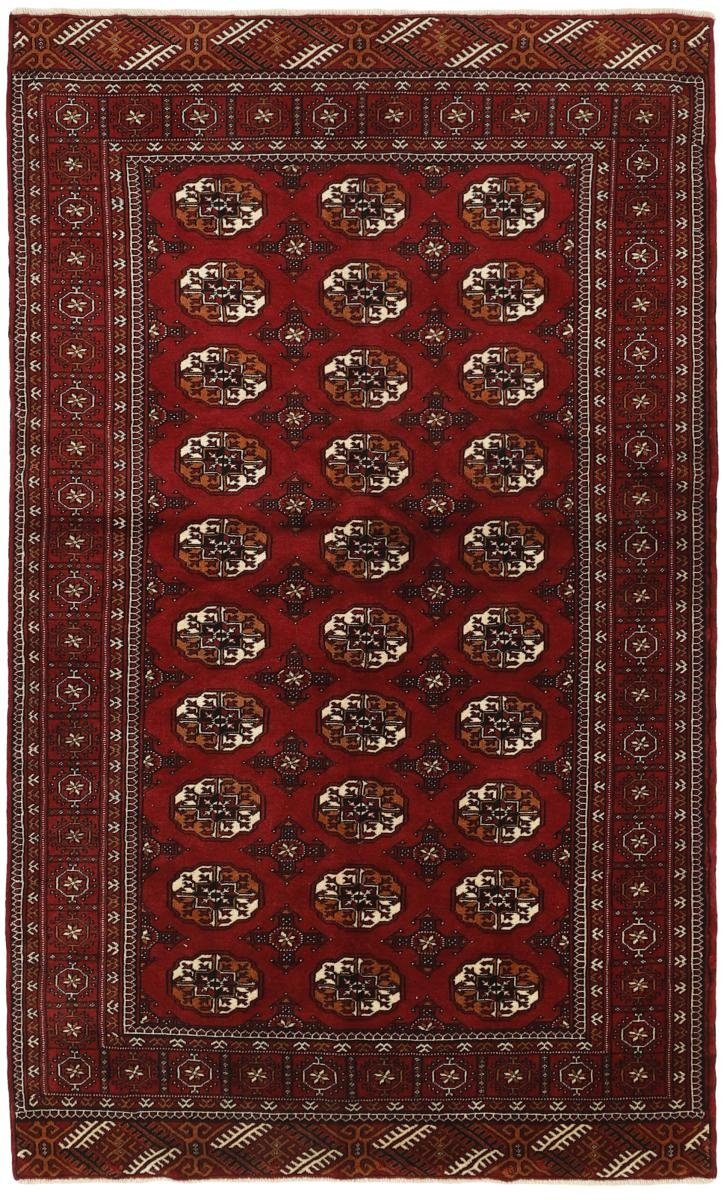 Orientteppich Turkaman 142x235 Handgeknüpfter Orientteppich / Perserteppich, Nain Trading, rechteckig, Höhe: 6 mm