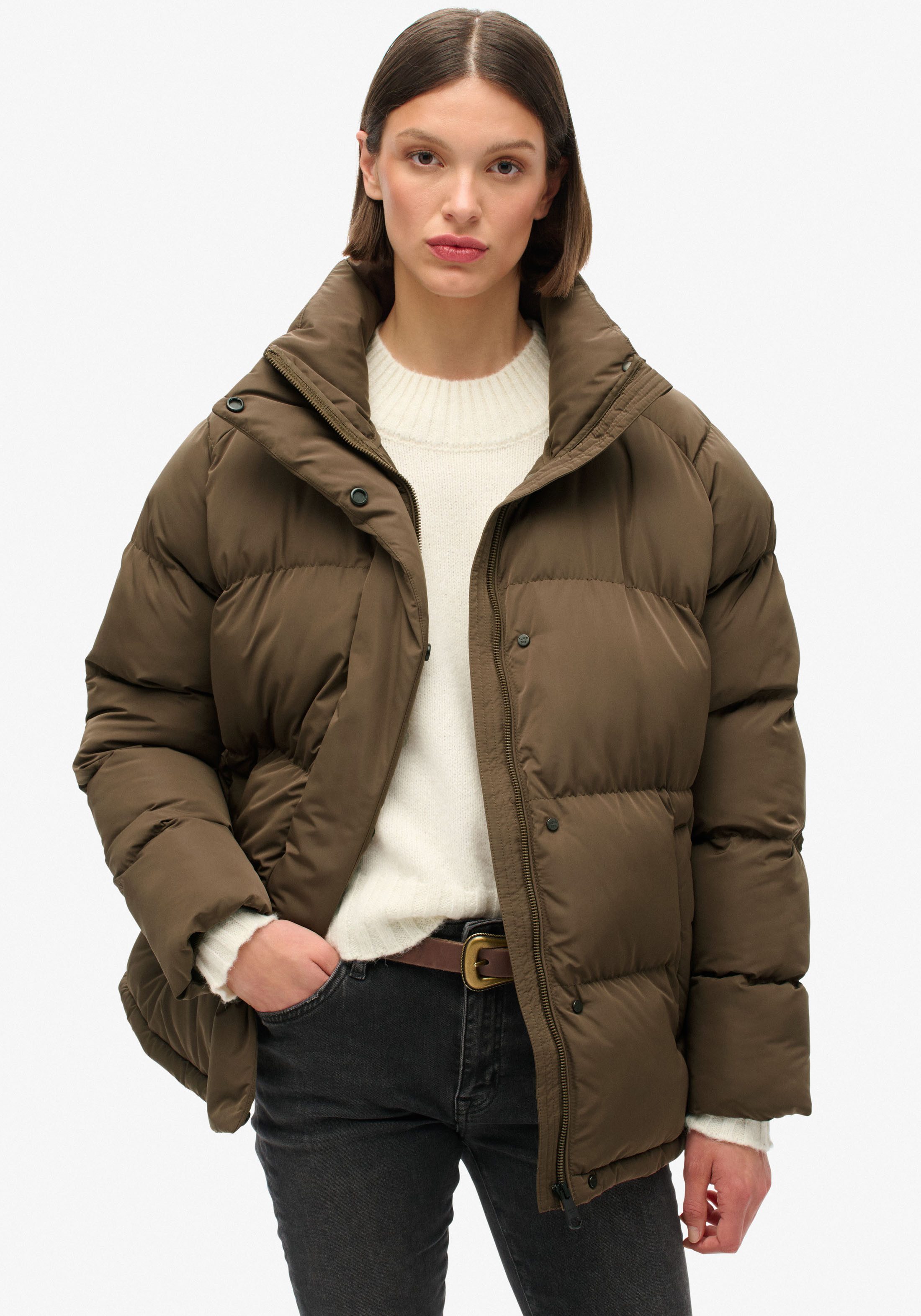 Steppjacke MID LENGTH PUFFER JACKET