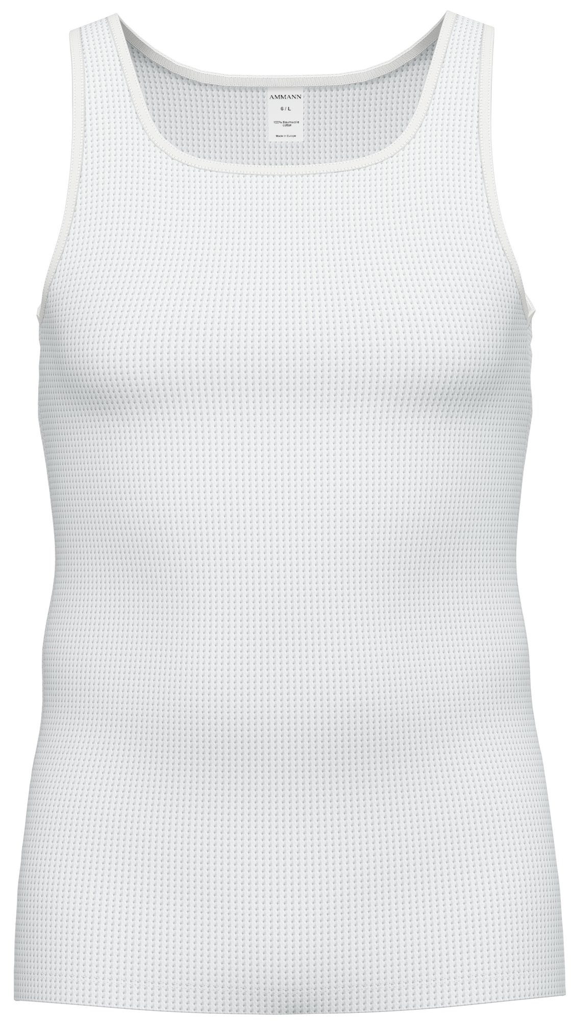 Ammann Unterhemd AMMANN 830150 Unterhemd / Singlet COTTON AIR Gr. M-XXL weiß