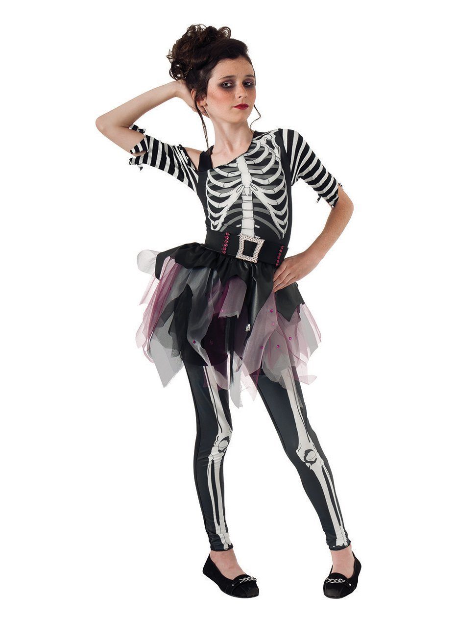 Kostüm Skelett Ballerina Halloween Kostüm Kinder Mädchen