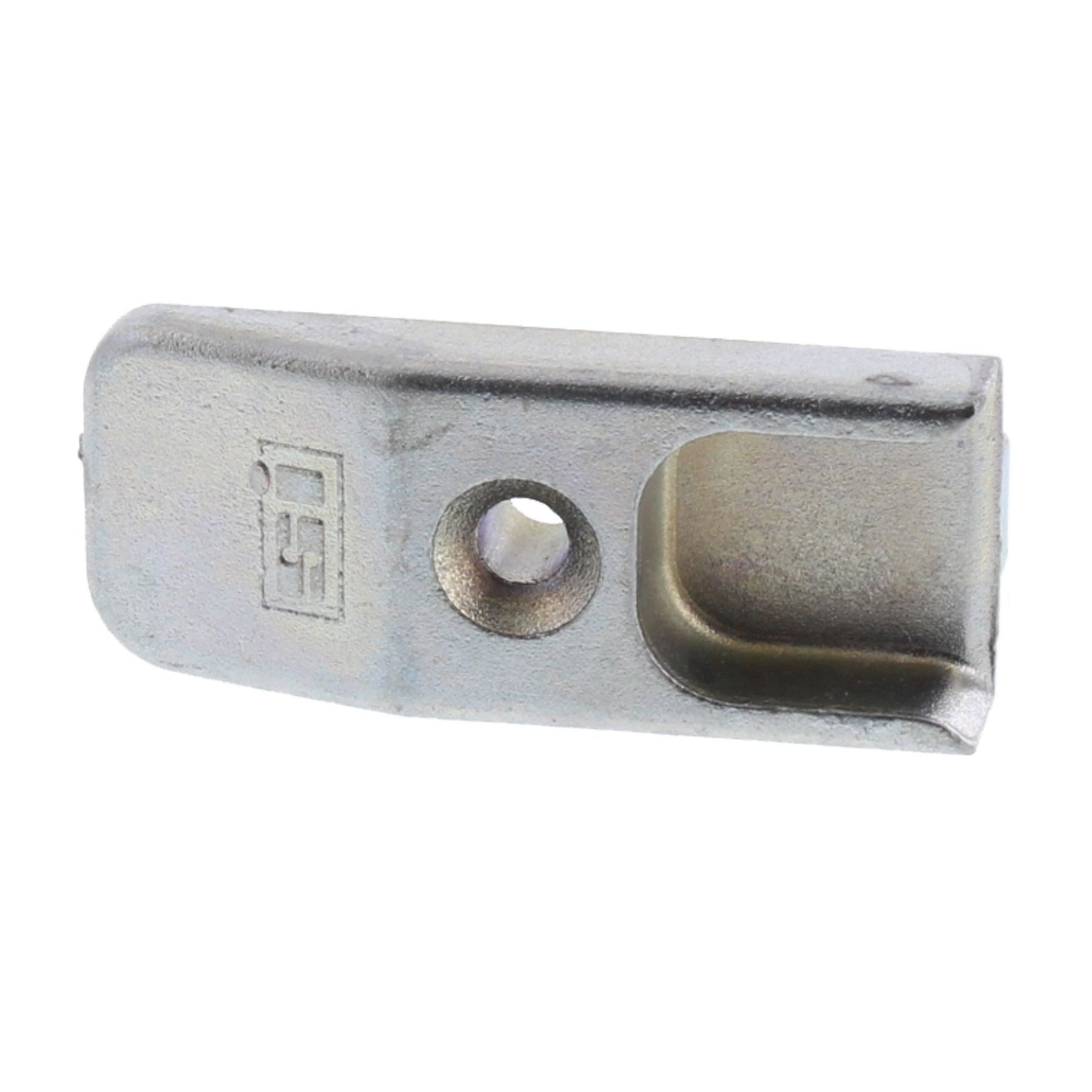 Siegenia Fensterbeschlag Siegenia Schließblech A0807 SI A0807 285299 Titan Silber