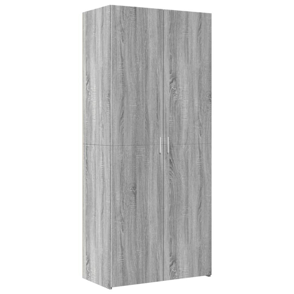 vidaXL Highboard Highboard Grau Sonoma 80x42,5x185 günstig online kaufen