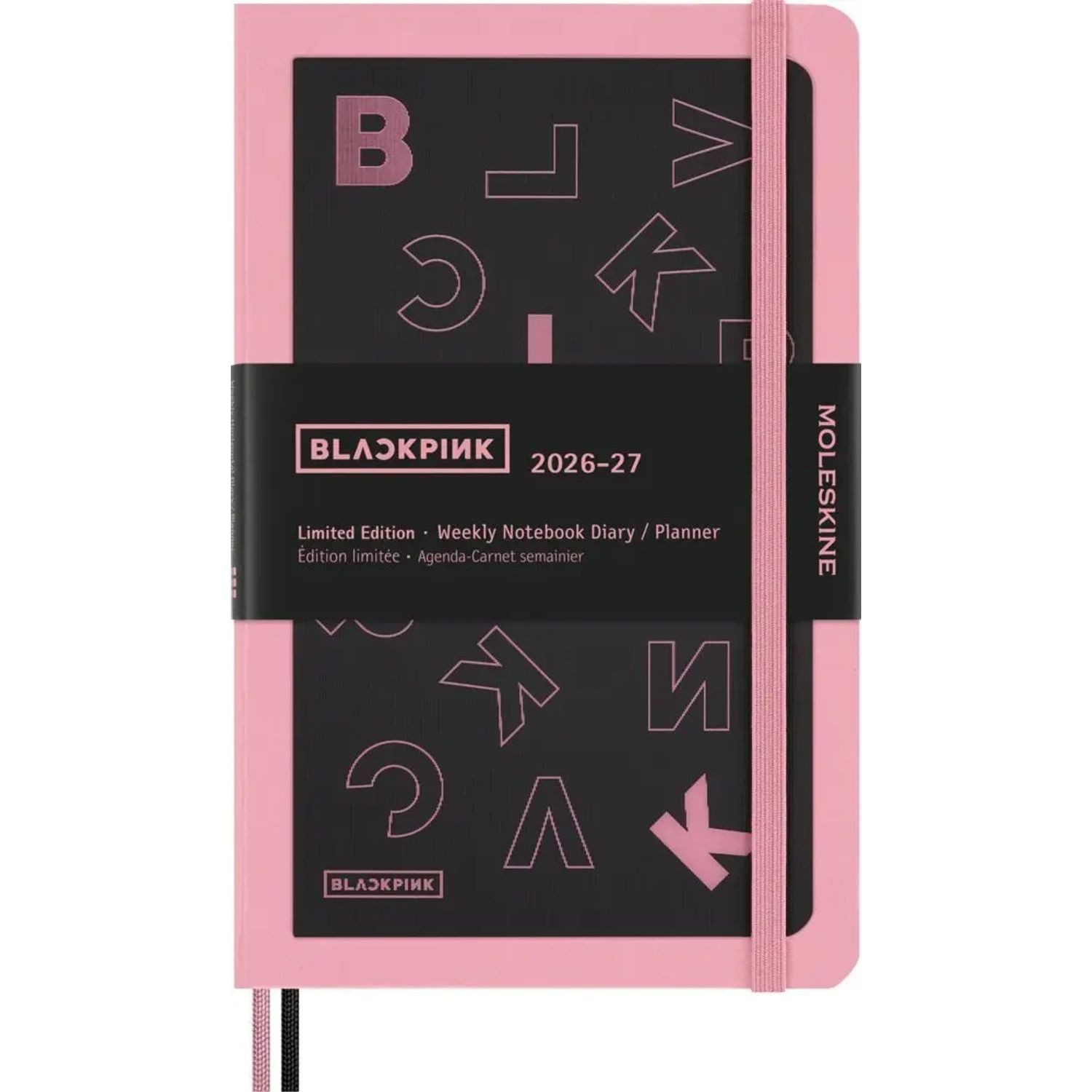 MOLESKINE Taschenkalender Moleskine X Blackpink 18 Monate Wochen-NotizKalender limitierte...