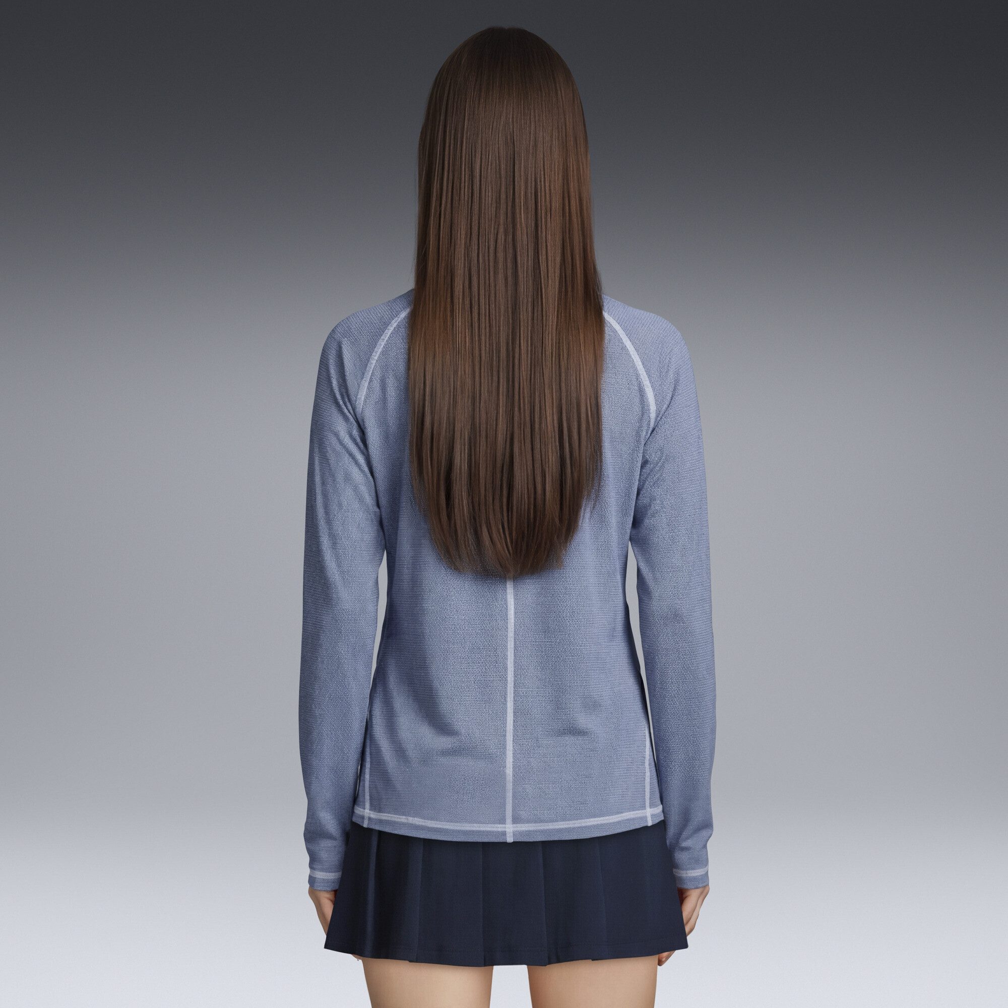 PUMA Sweatjacke Birdseye Golfjacke mit kurzem Reißverschluss Damen