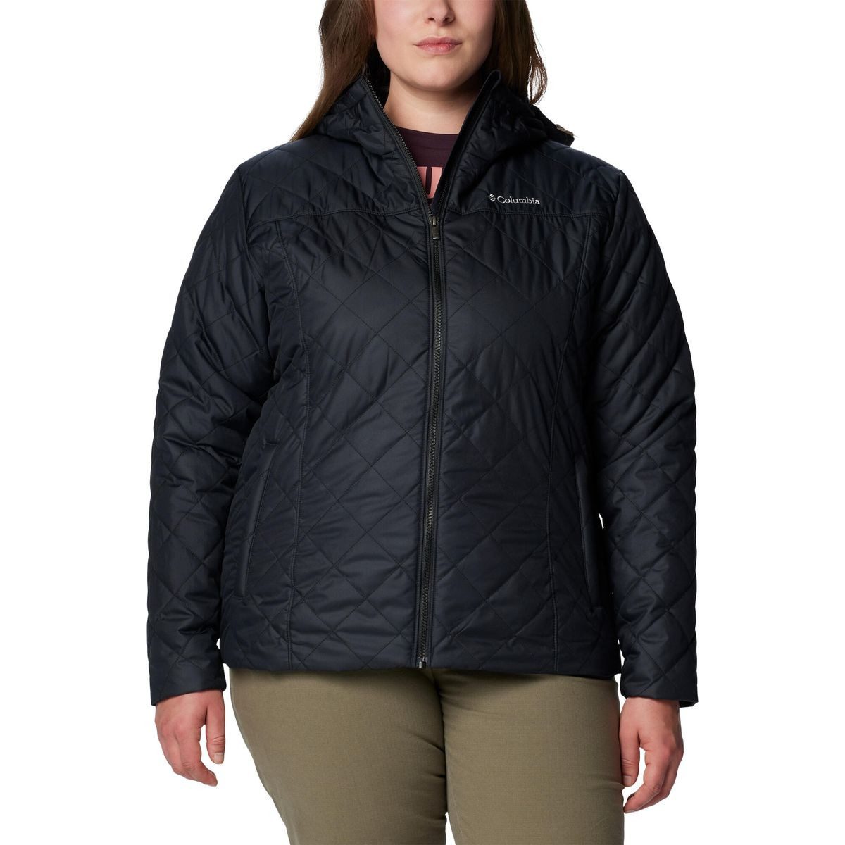 Columbia Outdoorjacke Copper Crest II Hooded Jacket Warme, isolierte Kapuzenjacke mit Fleece-Futter, Omni-Shield™ Schutz