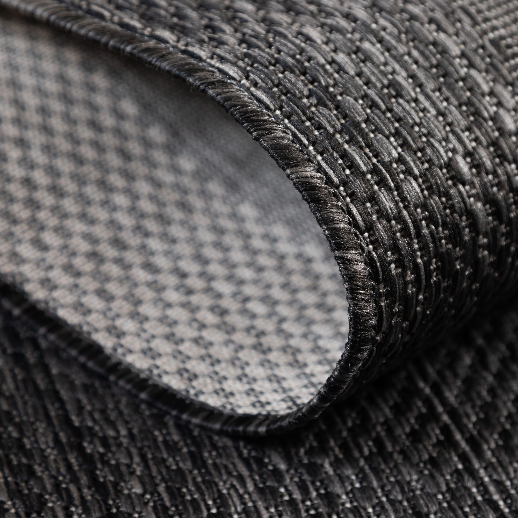 Carpettex Outdoorteppich Unicolor - Einfarbig, Läufer, Höhe: 5 mm, Teppich Wetterfest Balkon Küchenteppich Flachgewebe Sisaloptik