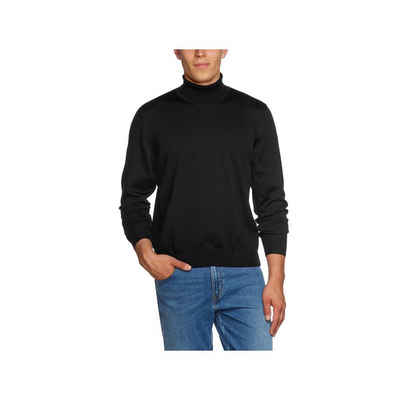 MAERZ Muenchen Rollkragenpullover schwarz regular (1-tlg)