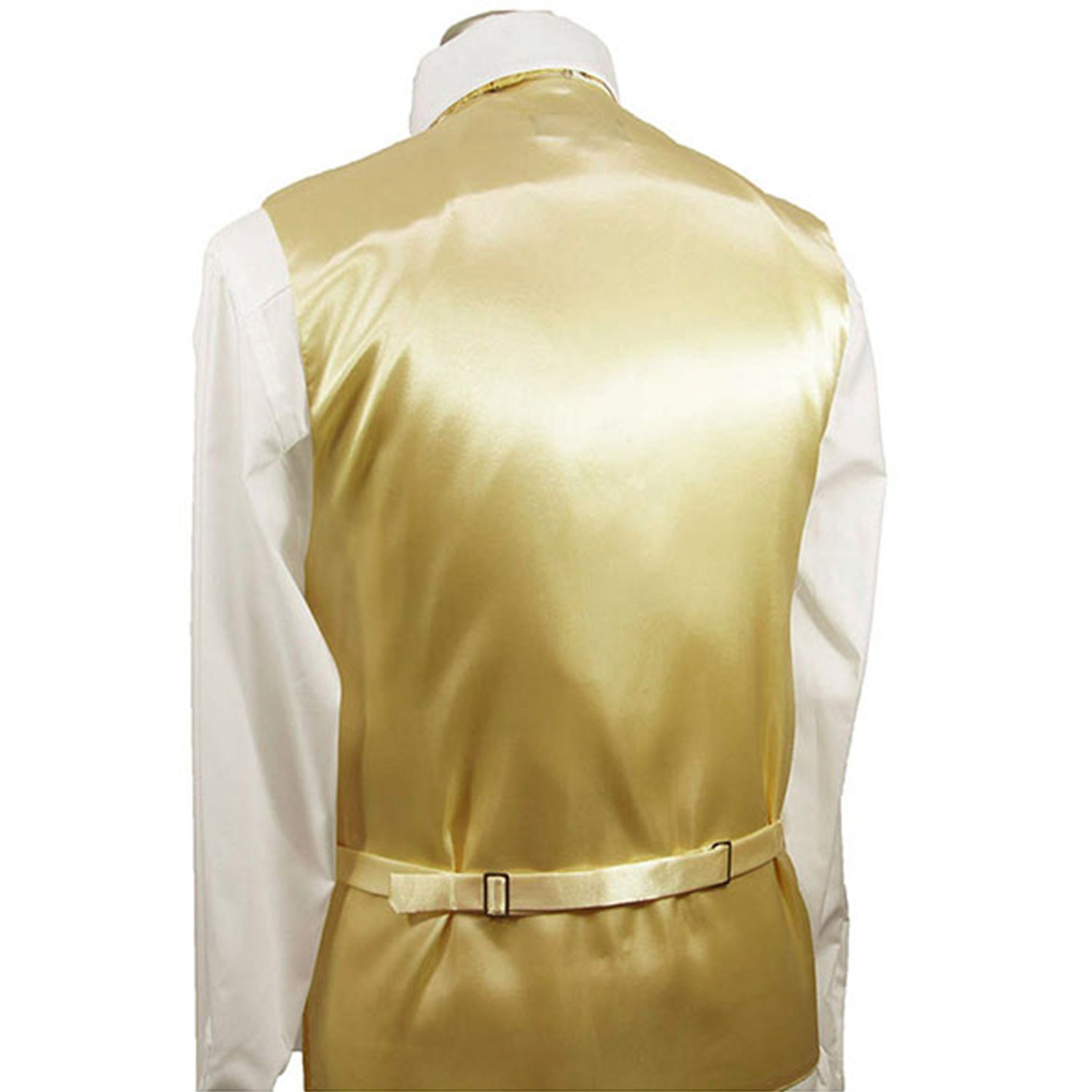 Paul Malone Anzugweste Herren Hochzeitsweste mit Plastron Set 2tlg floral - günstig online kaufen