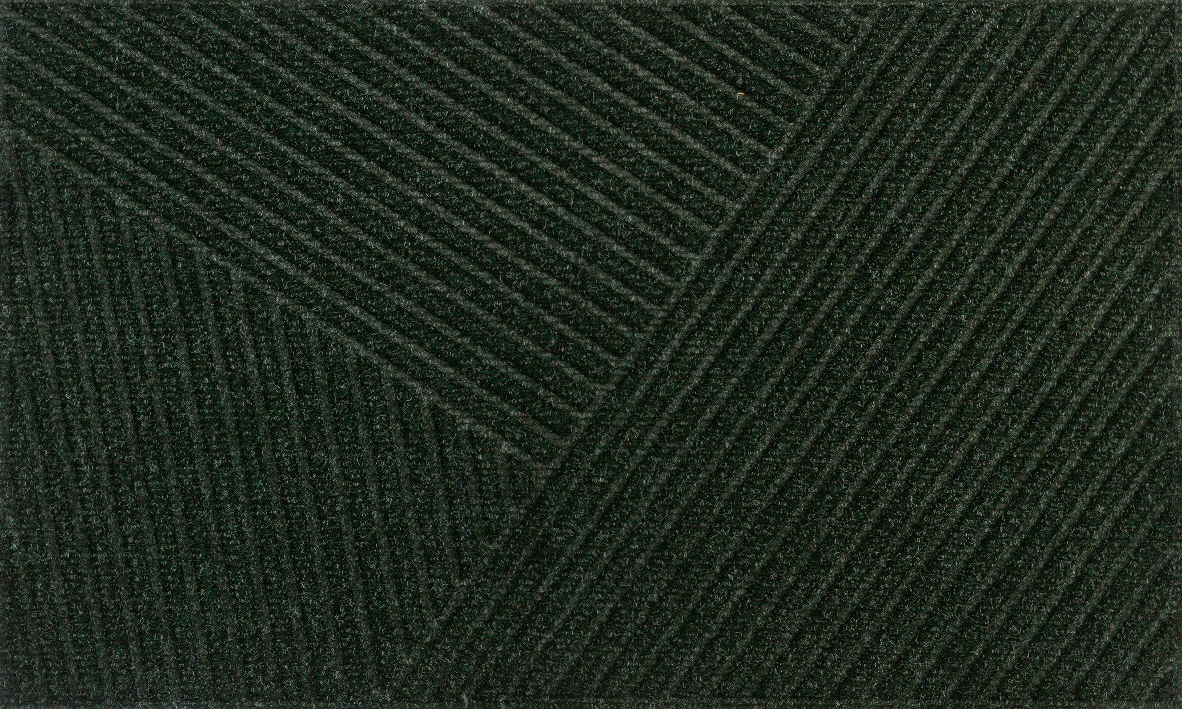 wash+dry by Kleen-Tex Fußmatte Stripes midnight green, rechteckig, Höhe: 8 mm