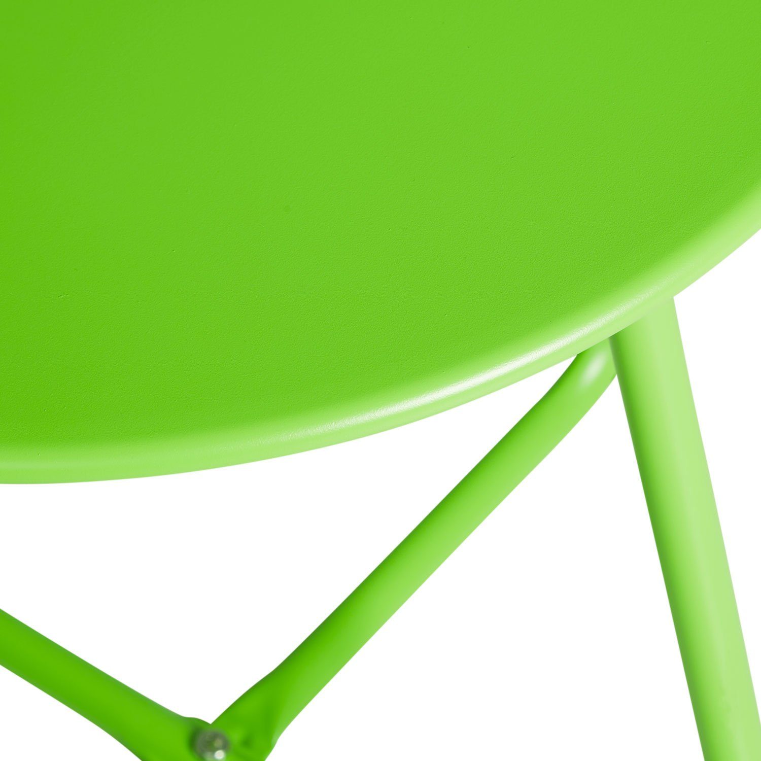 Metall Tisch grün | grün Kaffeetisch Beistelltisch (kein Set) Rund Gartentisch Homestyle4u | grün
