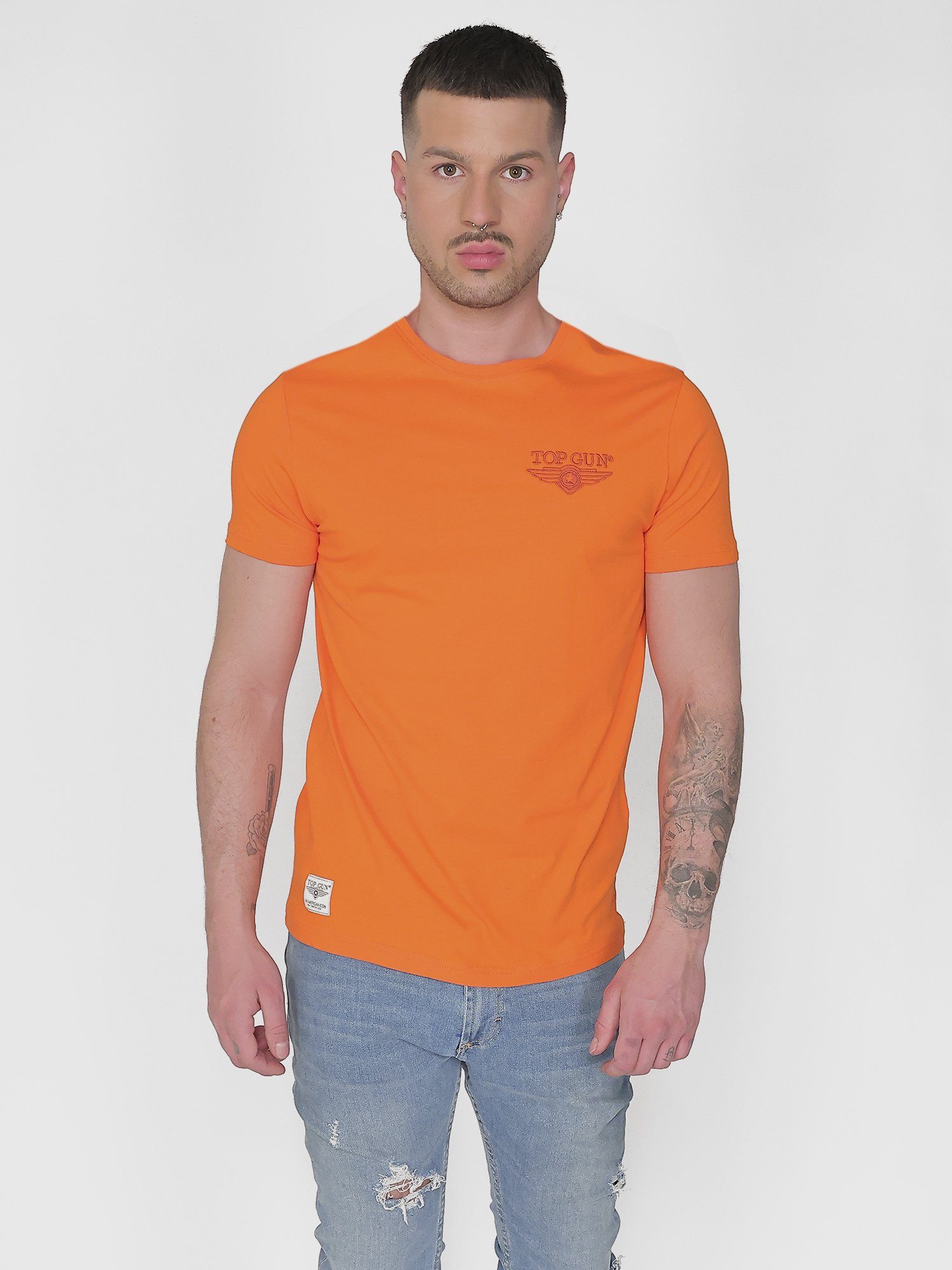 TOP GUN T-Shirt TG20213036 coral