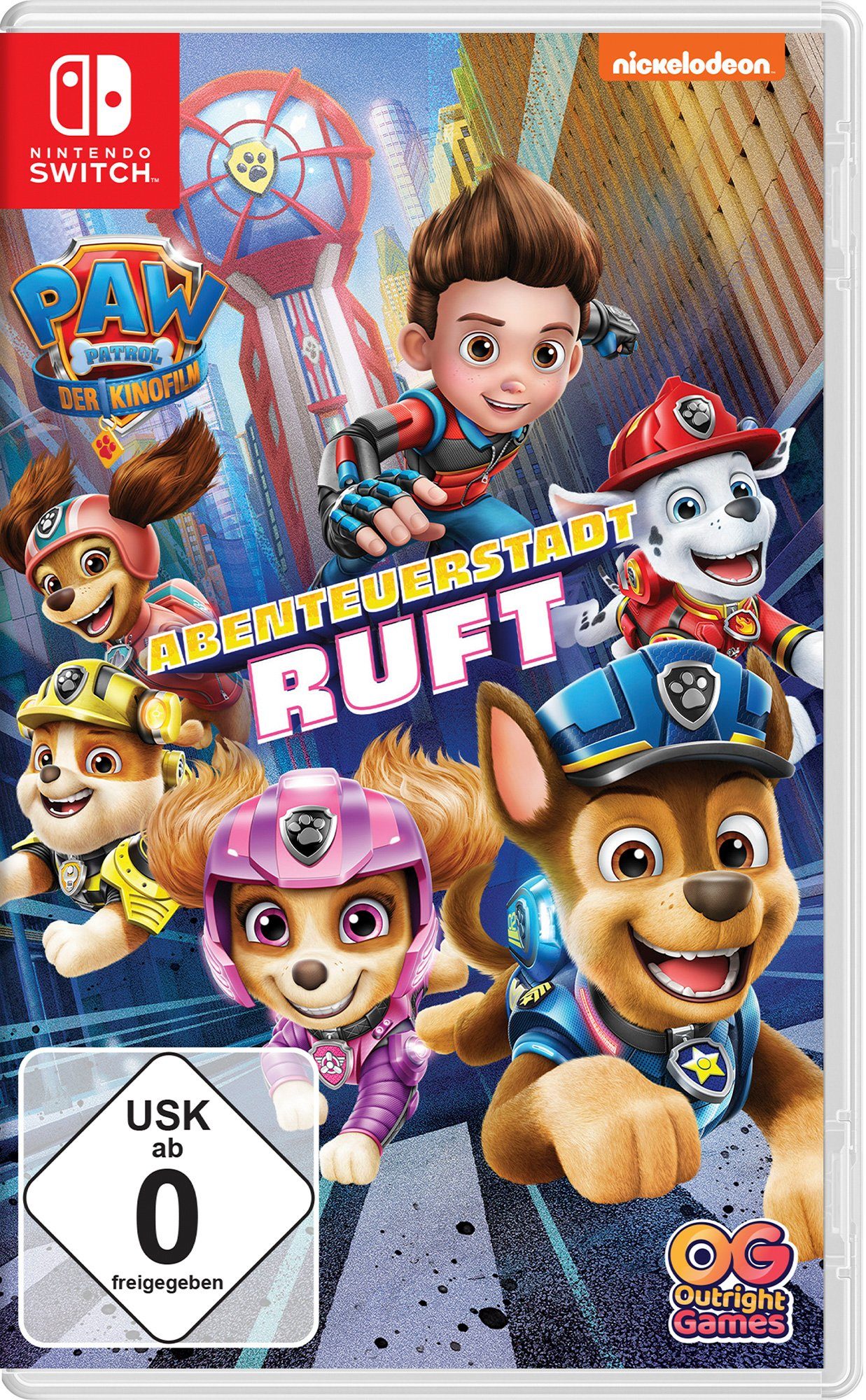 Paw Patrol Der Kinofilm: Abenteuerstadt ruft Nintendo Switch