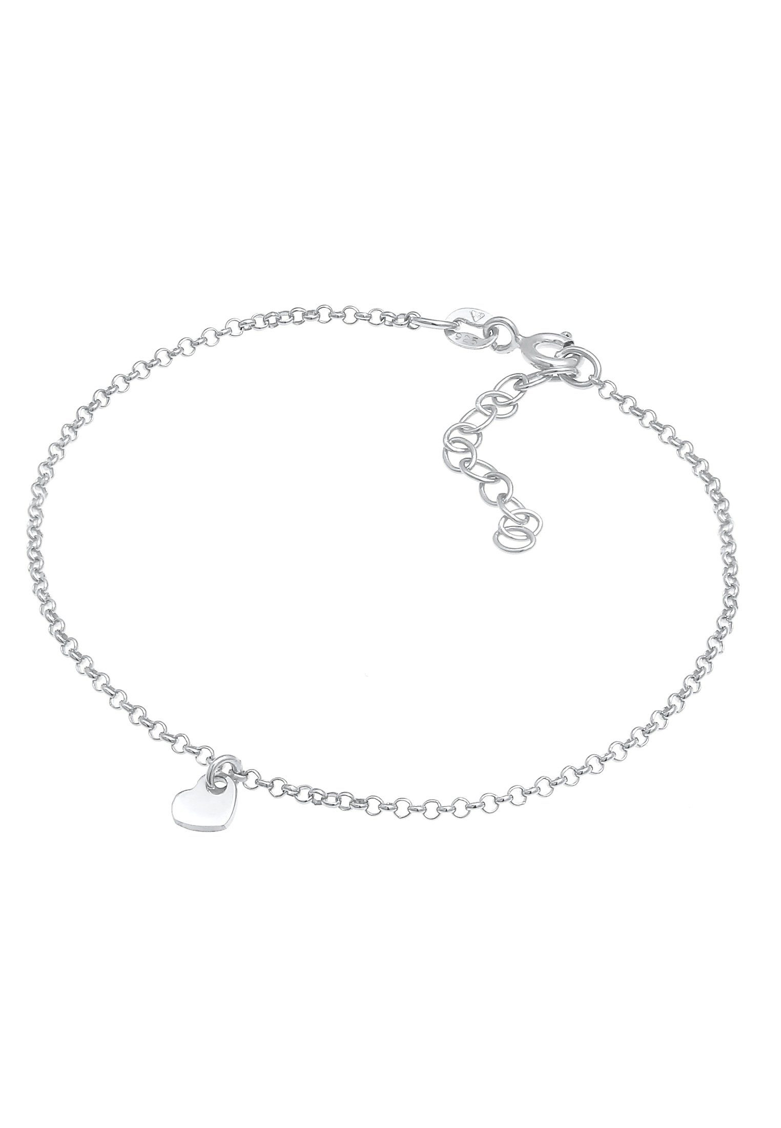 Erbskette Liebe Elli Herz Armband Silber 925 Romantik