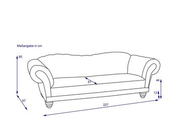 SANSIBAR Living Sofa Megasofa SANSIBAR AARHUS (BHT 246x85x97 cm) BHT 246x85x97 cm beige