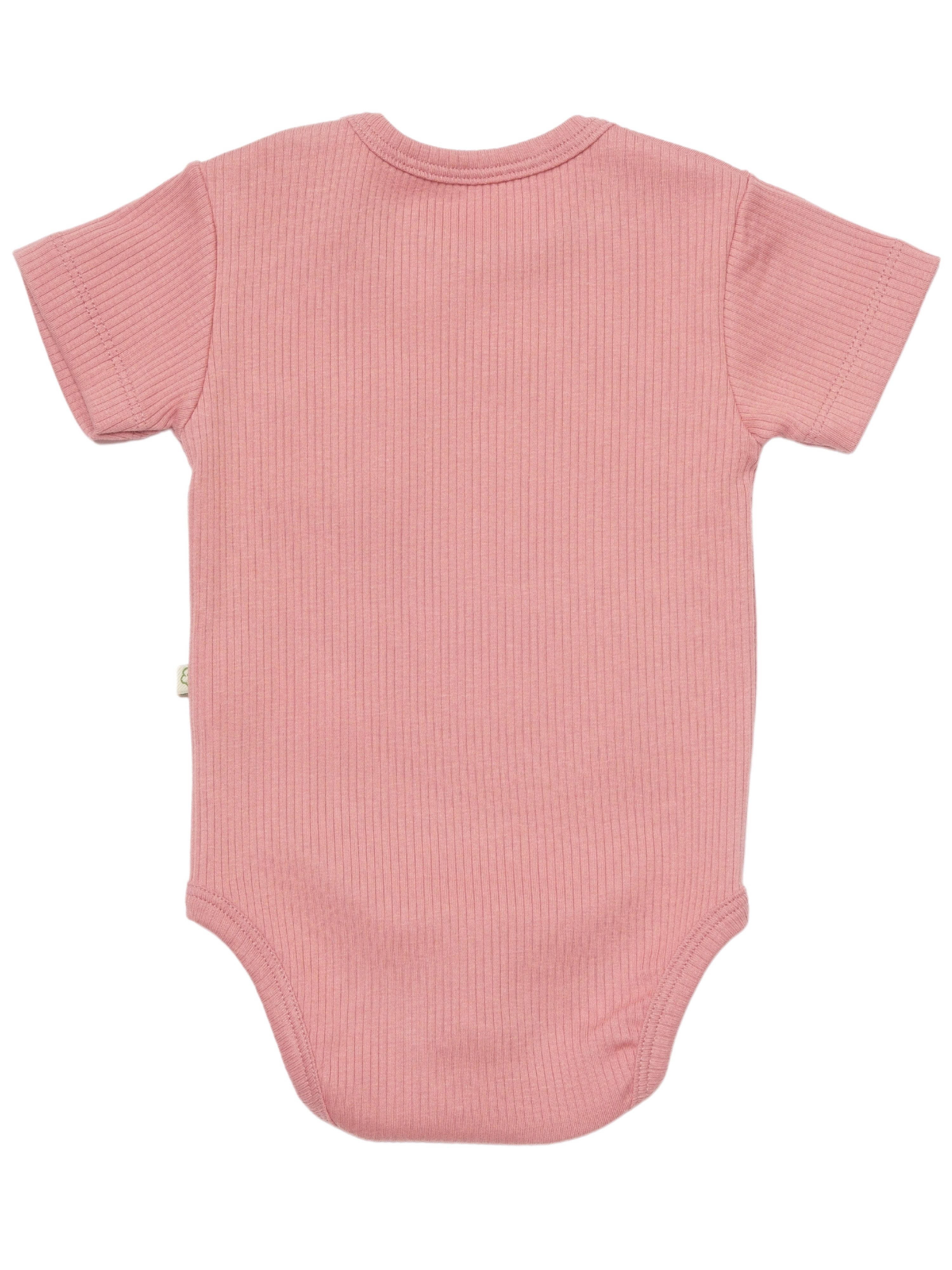 biorganic Kurzarmbody Baby Nature Relax Modal für Jungen und Mädchen Unisex Kurzarm (1-tlg) gerippte Textilstruktur (Ripp), Modal und Bio-Baumwolle, Größe 56 - 86