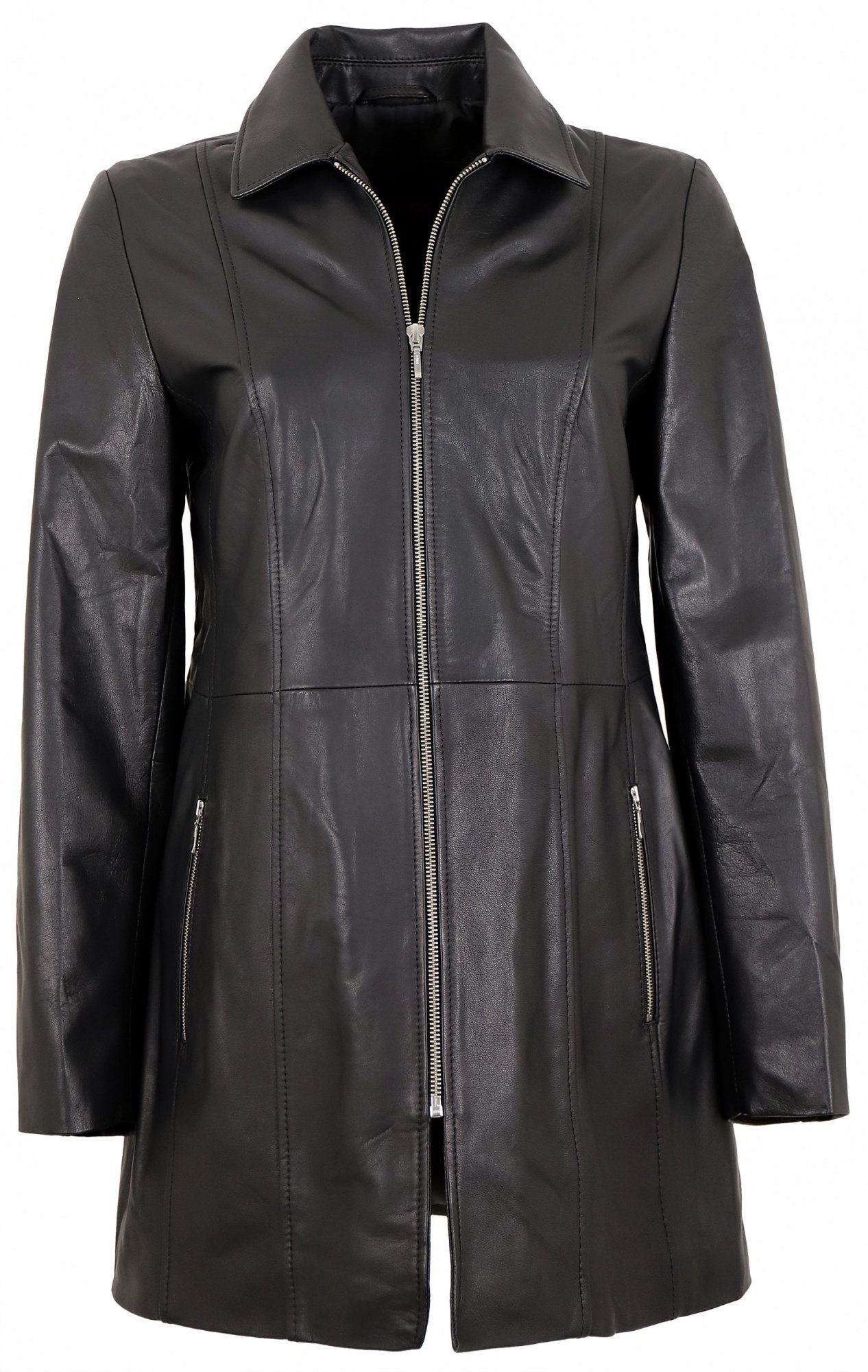 Maddox Lederjacke Uliane MADDOX - Damen Ledermantel Longjacke Lammnappa sch günstig online kaufen
