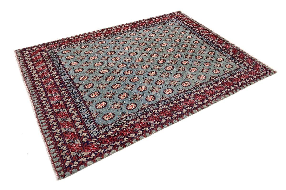 Orientteppich Afghan 6 Höhe: Handgeknüpfter Nain Akhche Orientteppich, 209x287 rechteckig, mm Trading