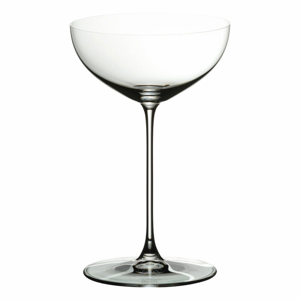 RIEDEL Glas Gläser-Set Veritas Coupe Cocktail 2er Set, Kristallglas