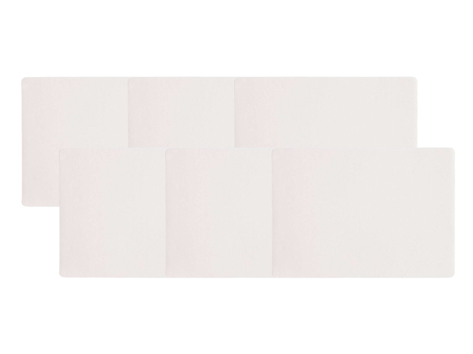 ASA SELECTION Platzset Tischset Lederoptik weiss 46x33cm Set6