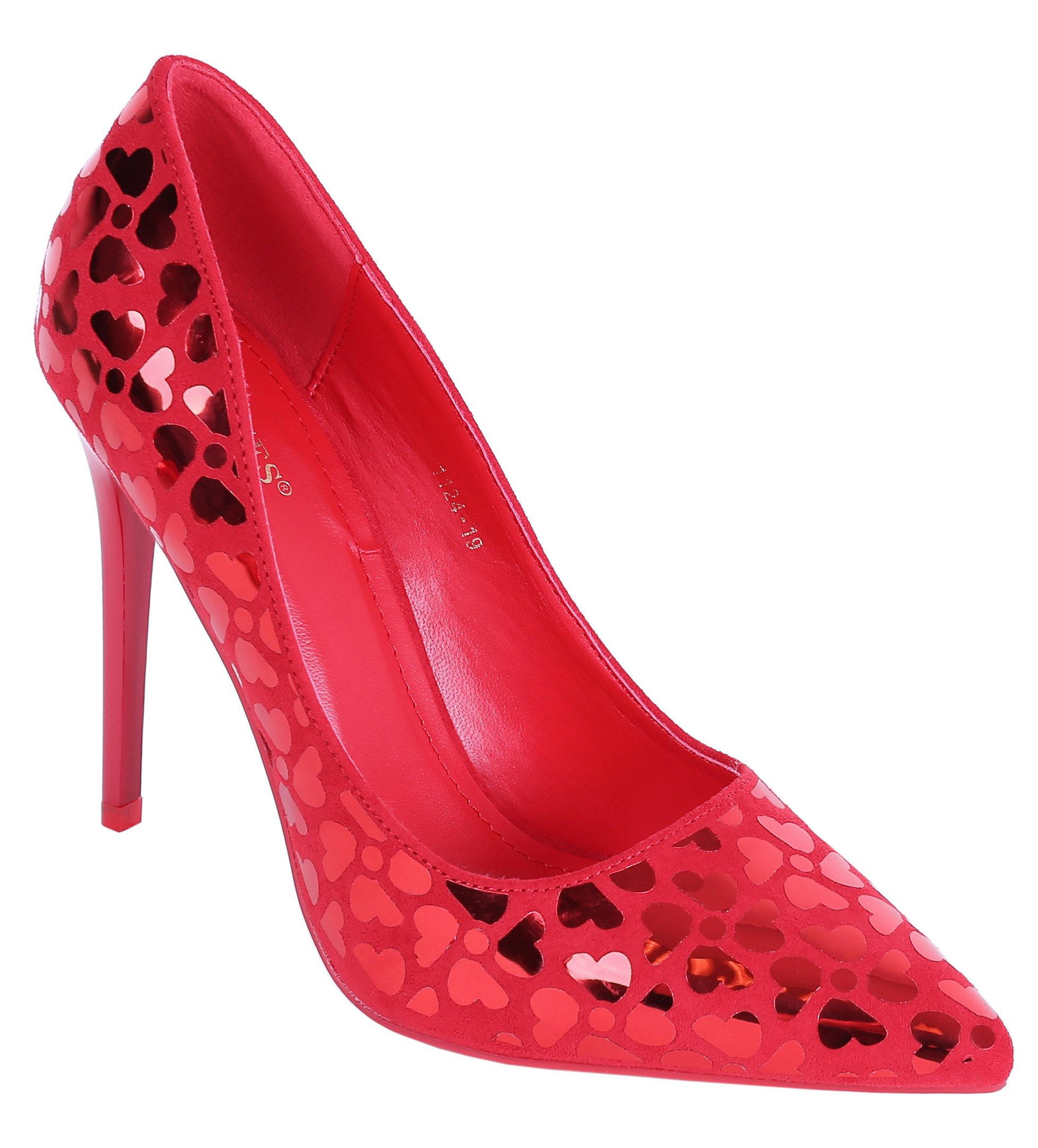Sarcia.eu Elegante rote VICES Pumps mit High Heels High-Heel-Pumps