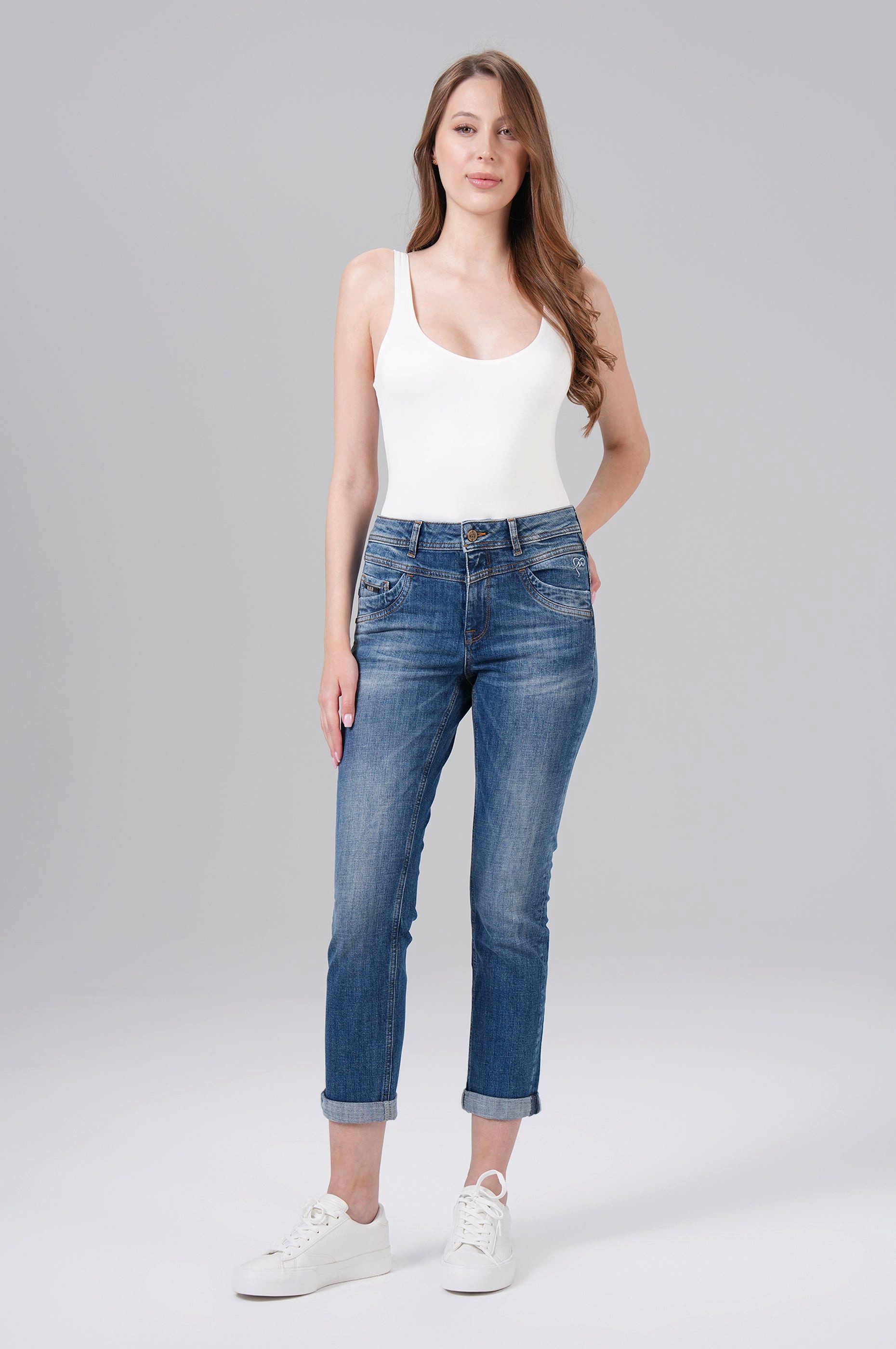 Miracle of Denim Regular-fit-Jeans Rea High Regular Fit günstig online kaufen