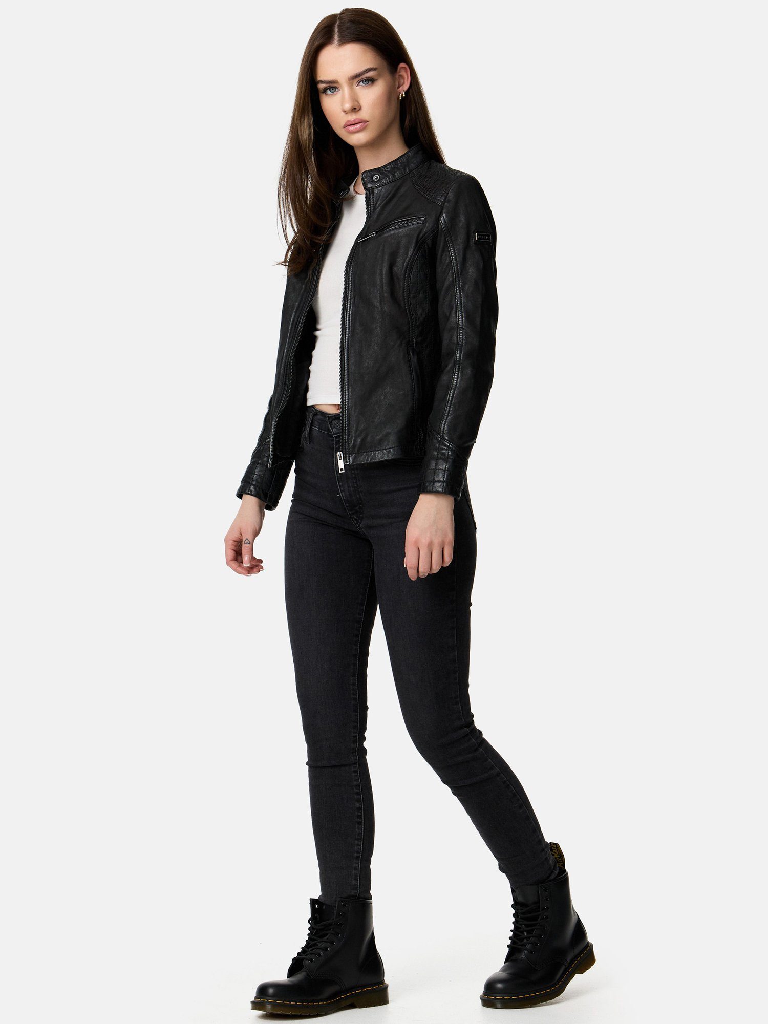 Tazzio Lederjacke F522 moderne & zeitlose günstig online kaufen